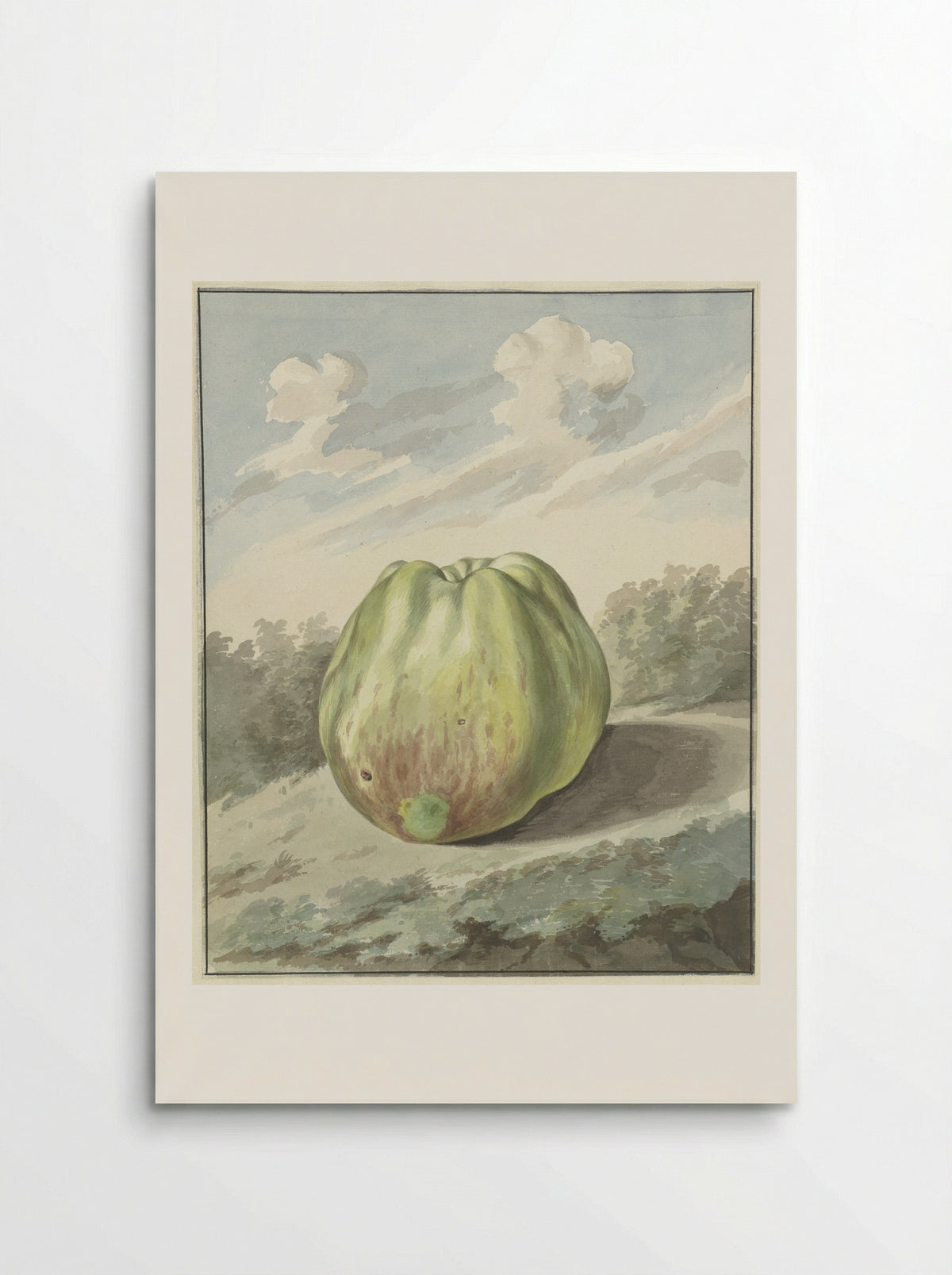Appel in een landschap - Pieter Gevers - Poster