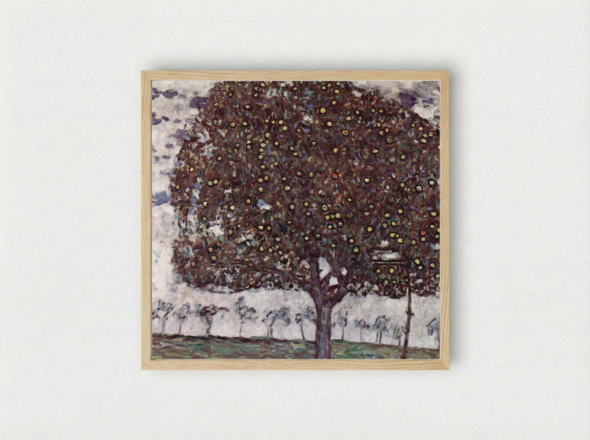 Apple Tree II - Gustav Klimt - Framed Print Wood