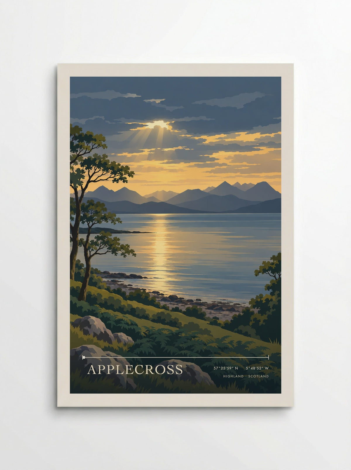 Applecross, Highland | Travel Poster - Poster