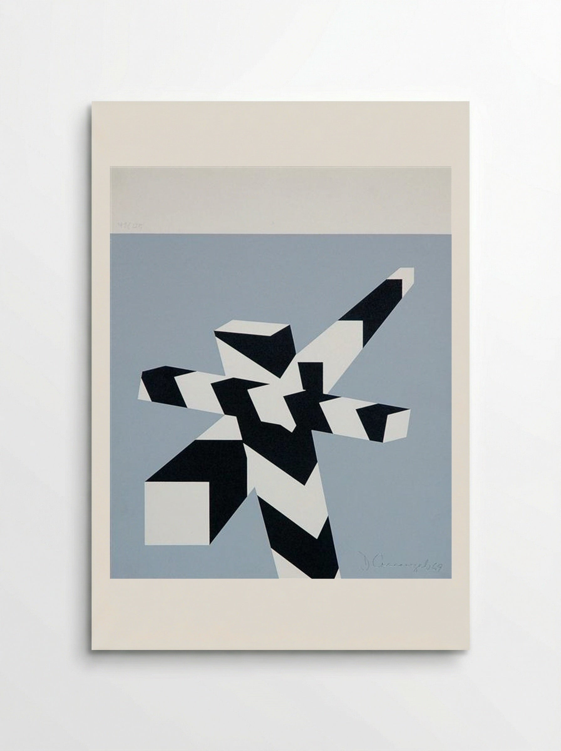 April - Allan D'Arcangelo - Poster