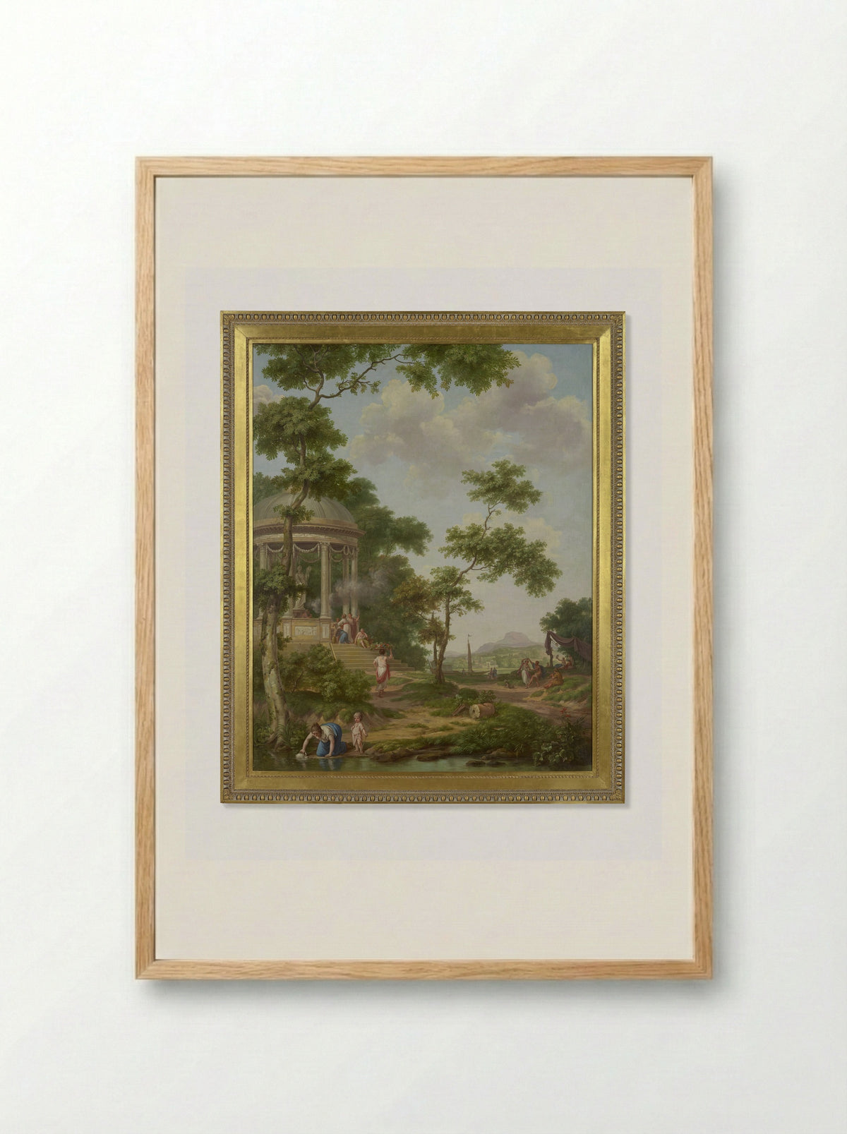 Arcadian Landscape - Jurriaan Andriessen - Framed Print Wood