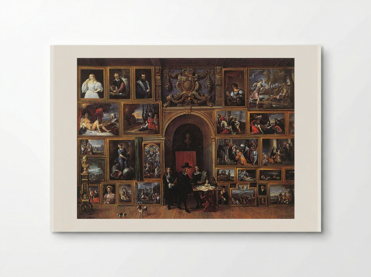 Archduke Leopold Wilhelm of Austria in his Gallery - David Teniers the Younger - Poster