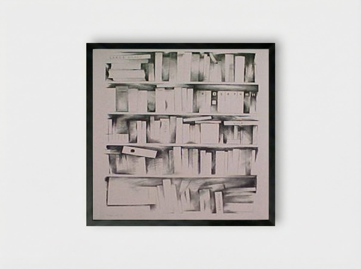 Archive II - Richard Hamilton - Framed Print Black