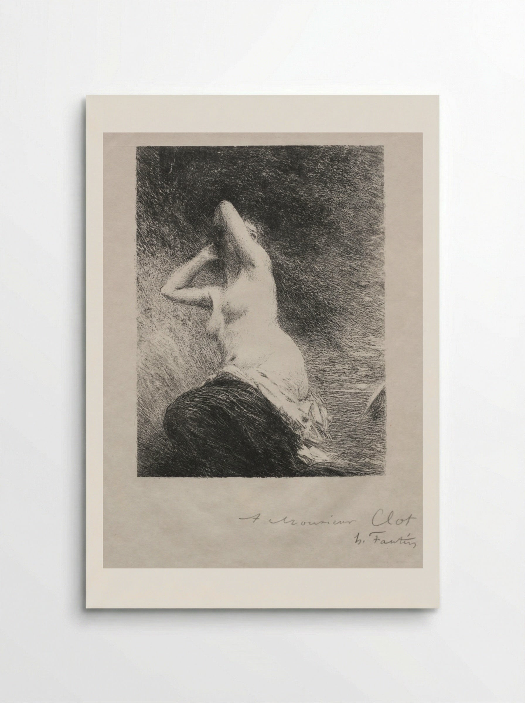 Ariadne - Henri Fantin-Latour - Poster