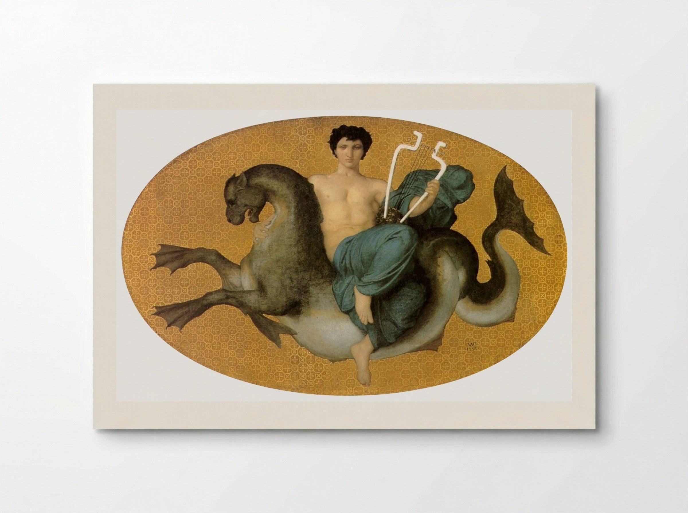 Arion on a Sea Horse - William-Adolphe Bouguereau - Poster