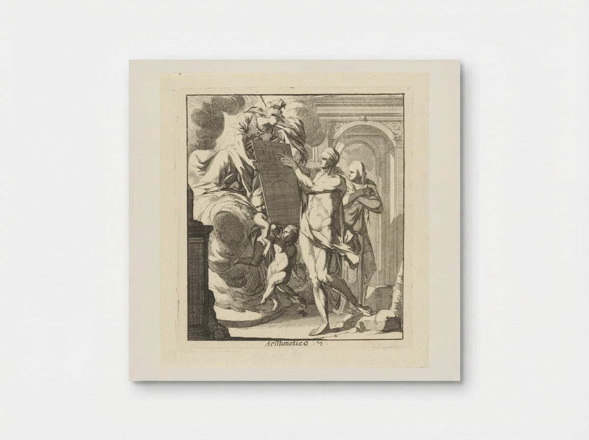Arithmetica - Caspar Luyken - Poster