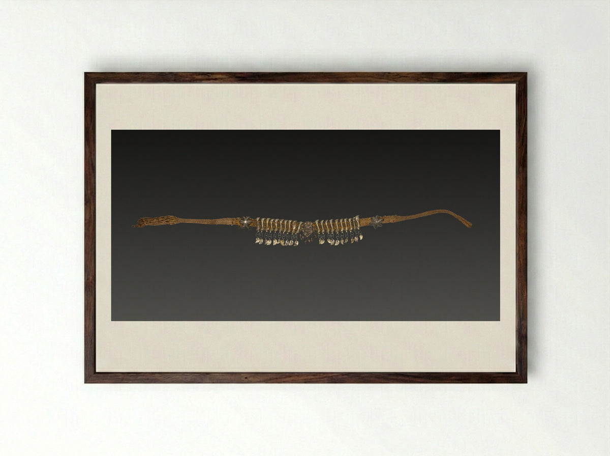 Armlet - Fine Art Print - Framed Print Dark Wood