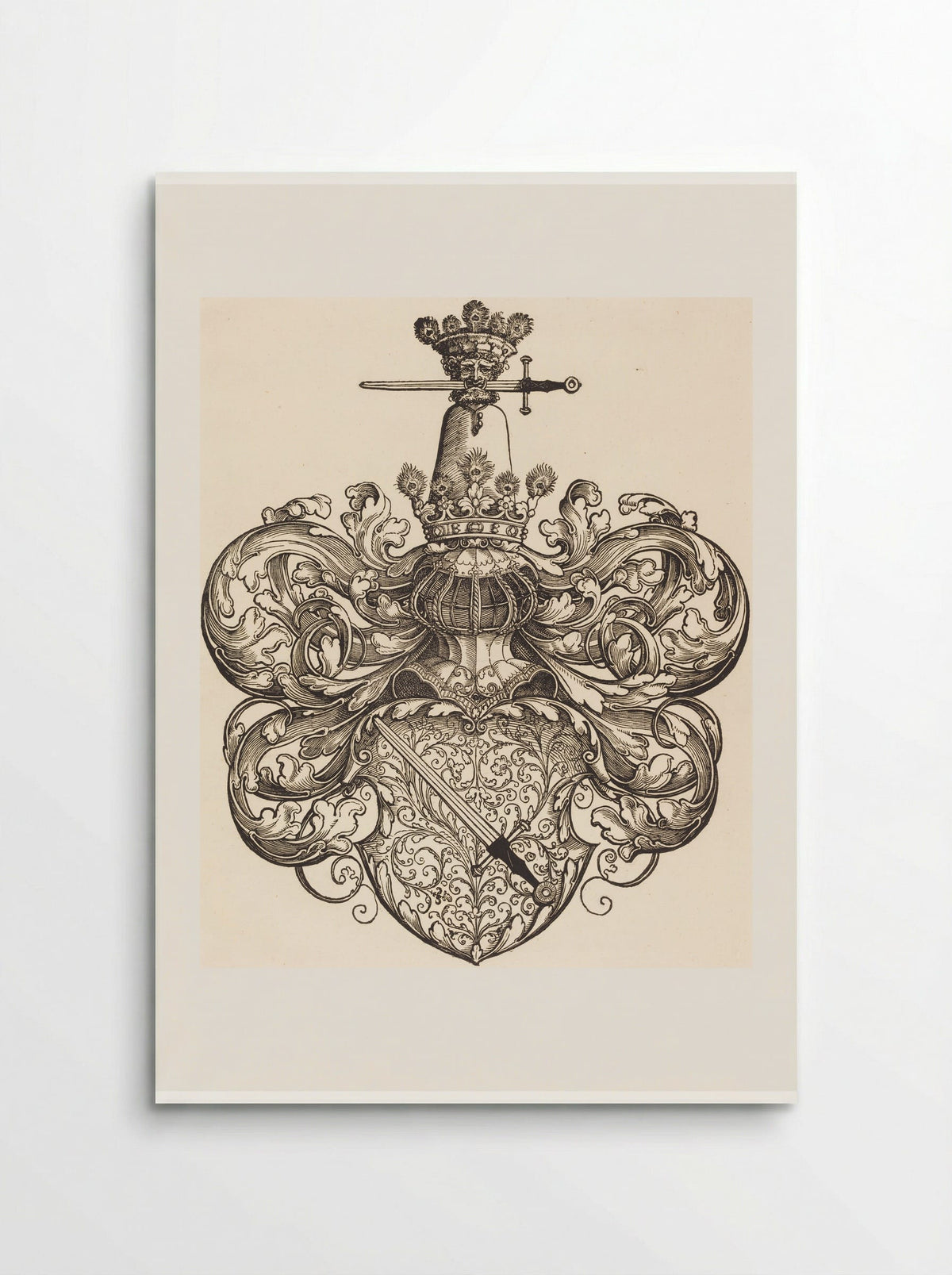 Arms of Beham - Sebald Beham - Poster