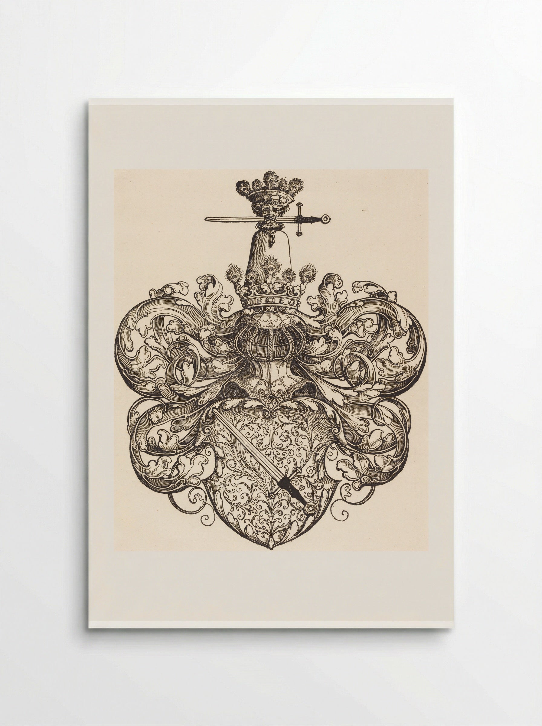 Arms of Beham - Sebald Beham - Poster