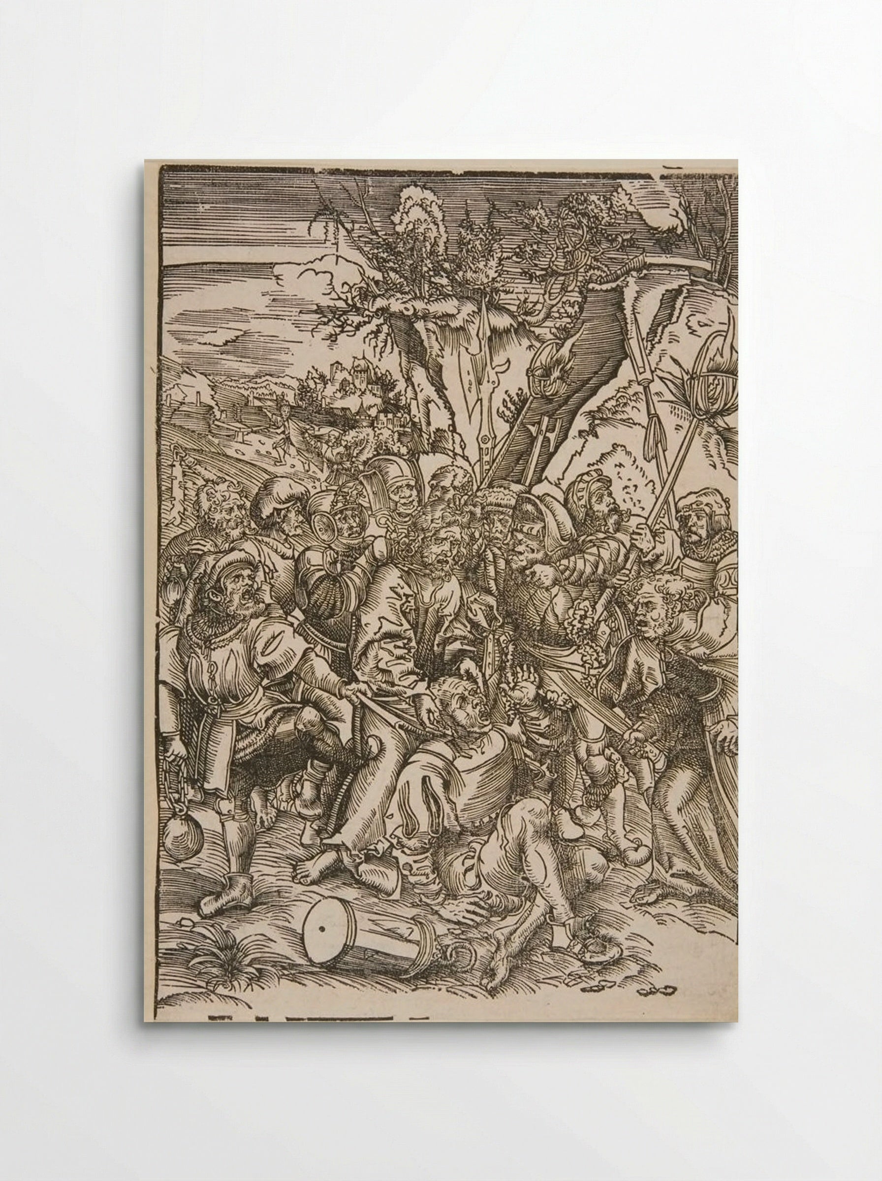 Arrest of Christ - Lucas Cranach the Elder - Poster