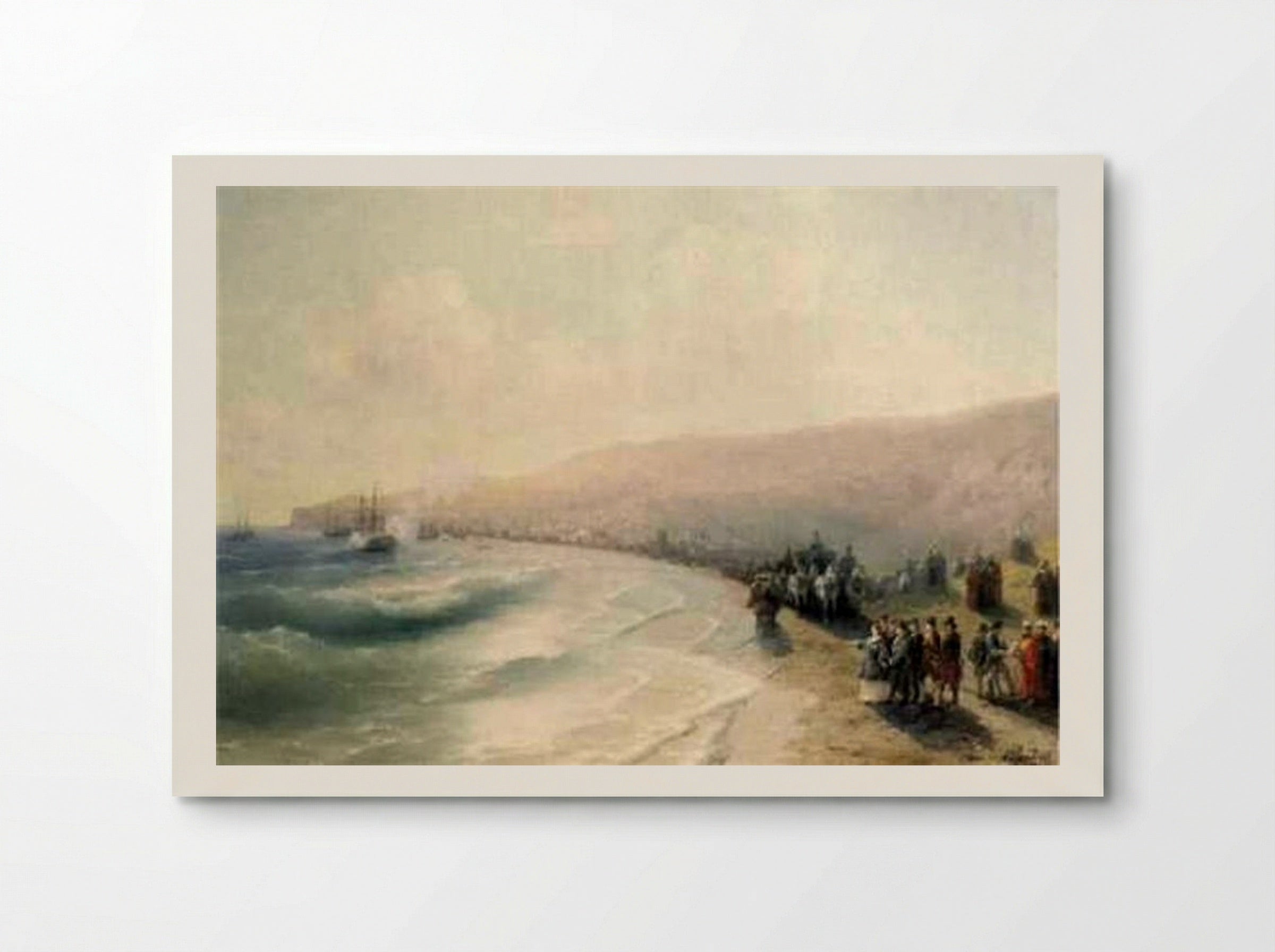 Arrival of Catherine the Great in Feodosia - Ivan Aivazovsky - Poster