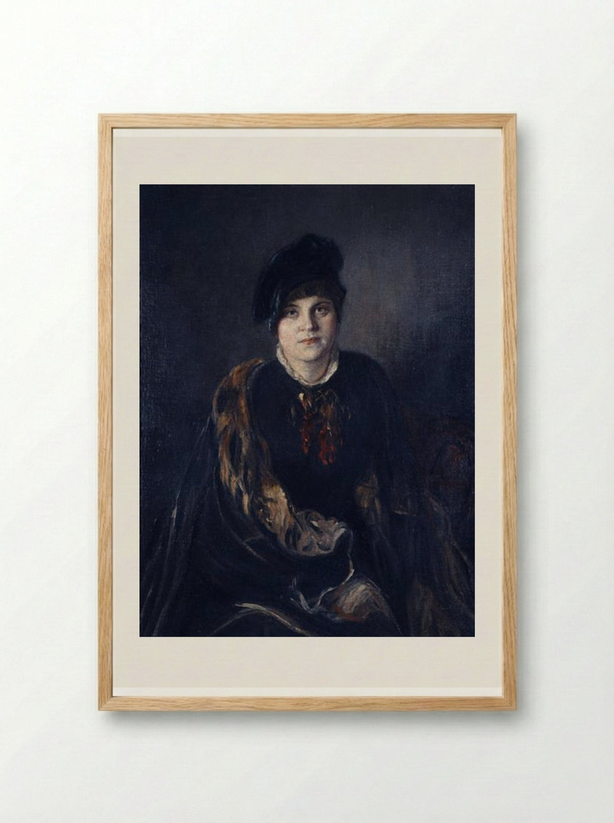 Artemis Gyzi - Nikolaos Gyzis - Framed Print Wood