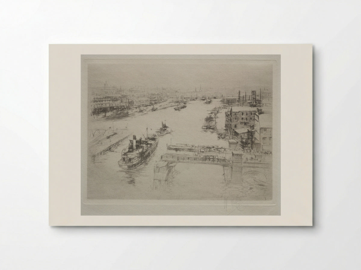 Arteries of Great Britain: The Tyne - William Walcot - Poster