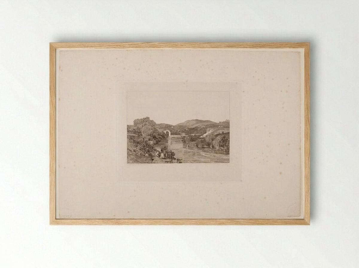 Arthington Mill - James C. Allen - Framed Print Wood