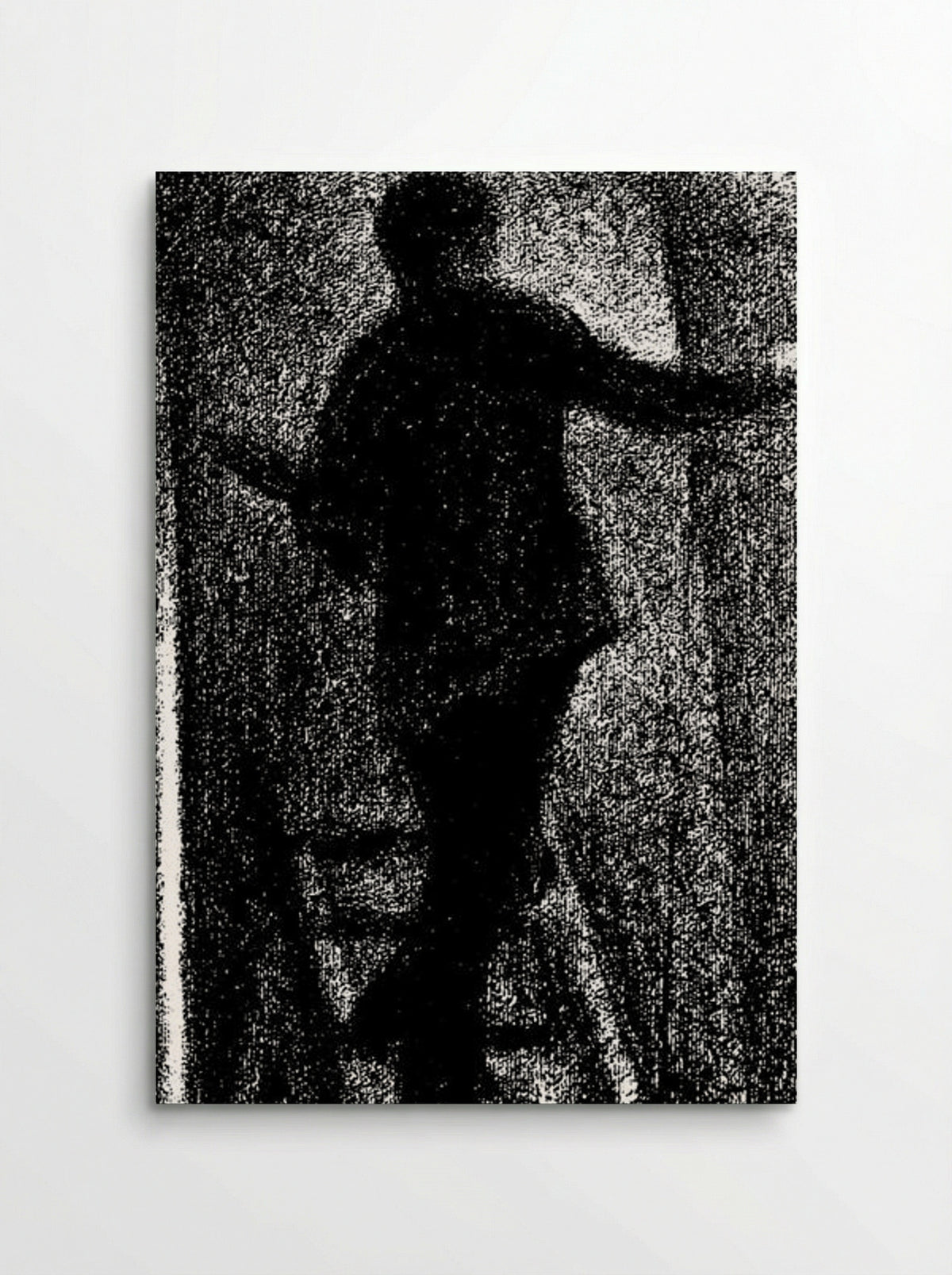 Artist at Work (Self-Portrait) - Georges Seurat - Poster