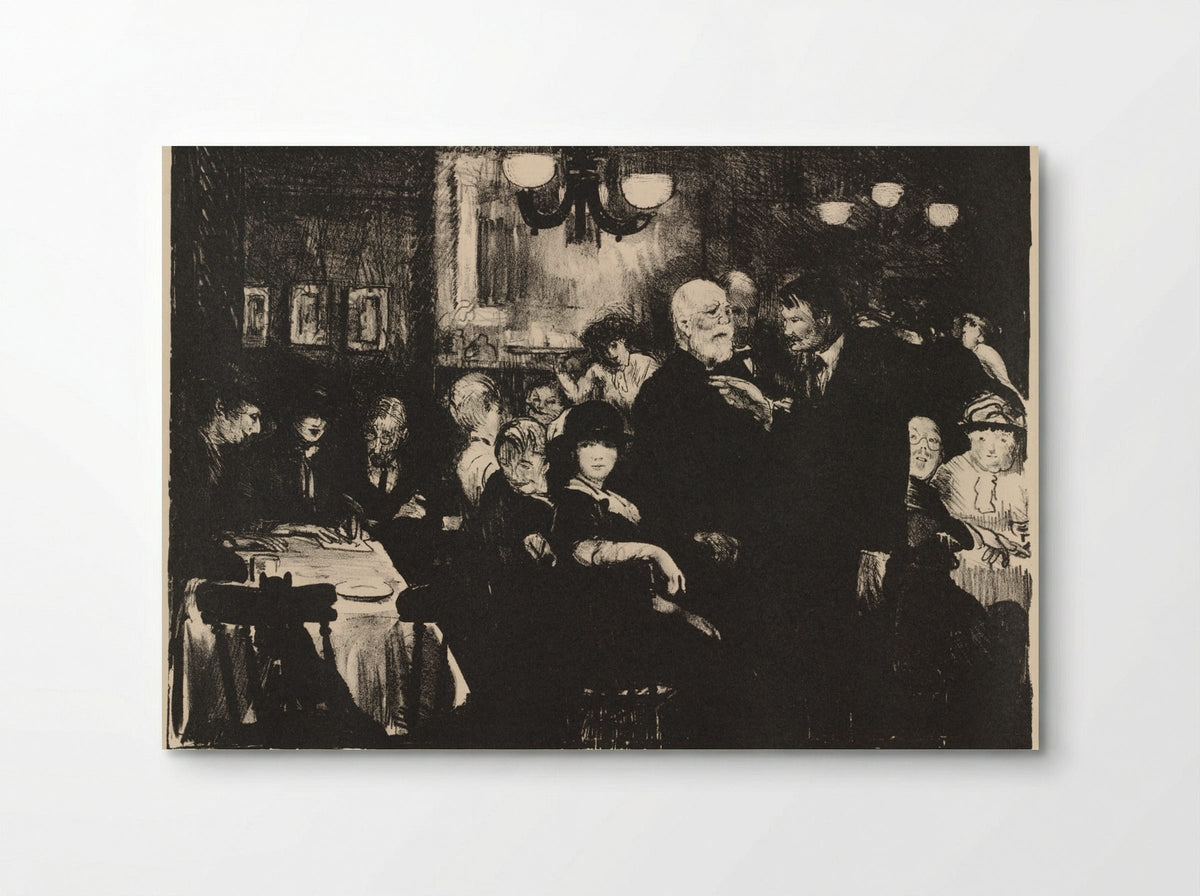 Artist's Evening - George Bellows - Poster