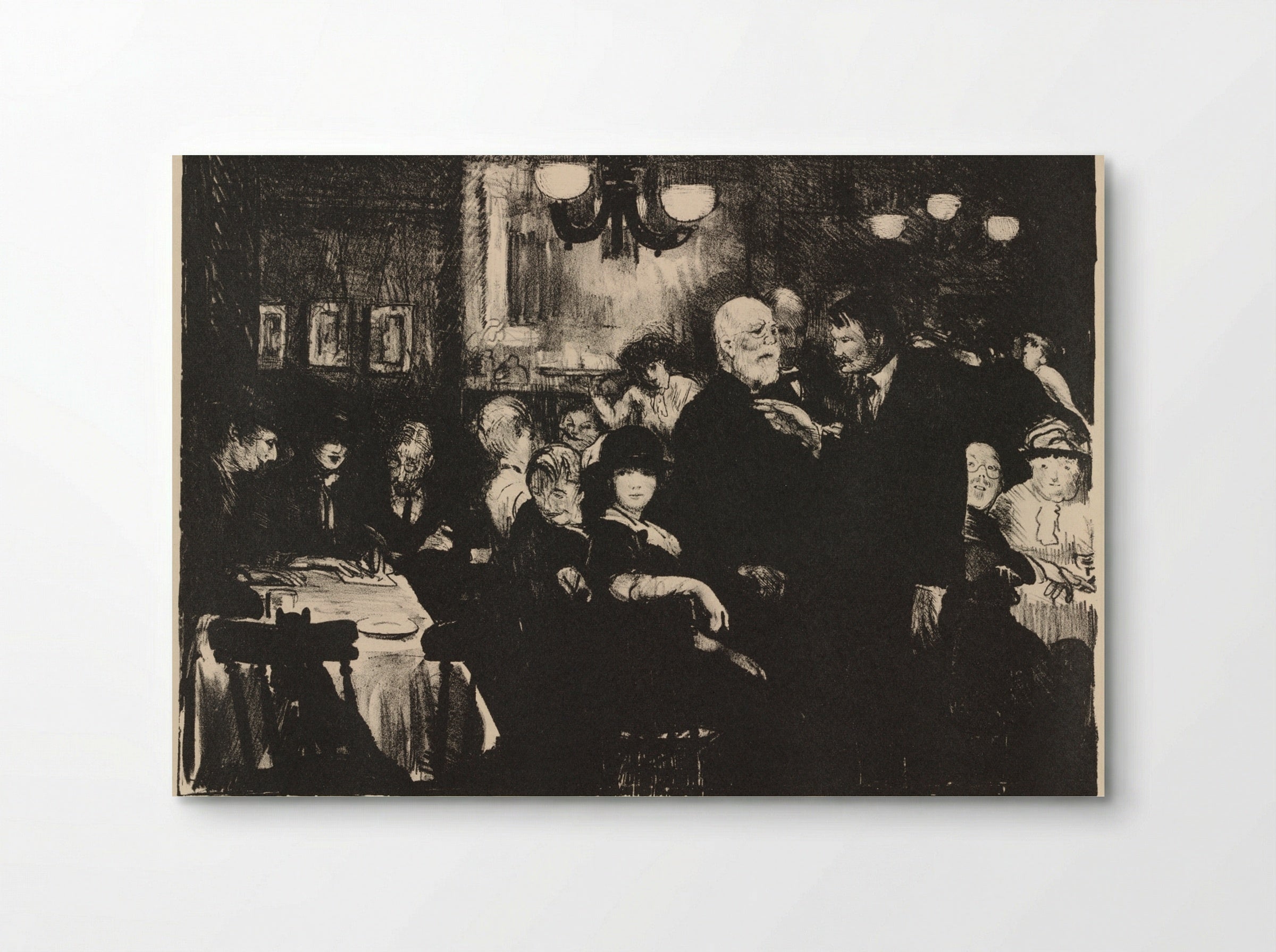 Artist's Evening - George Bellows - Poster