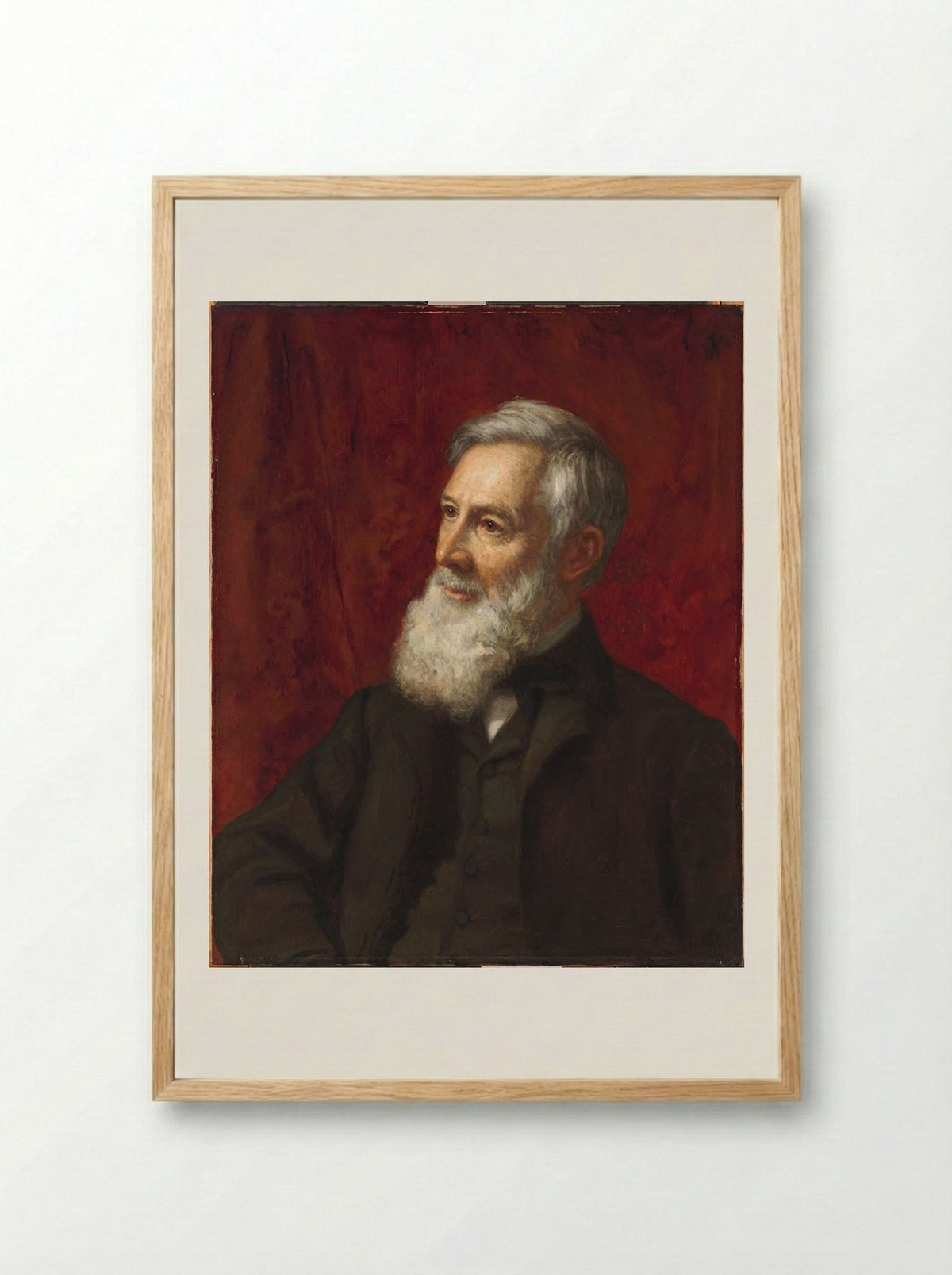 Asa Gray - George Peter Alexander Healy - Framed Print Wood