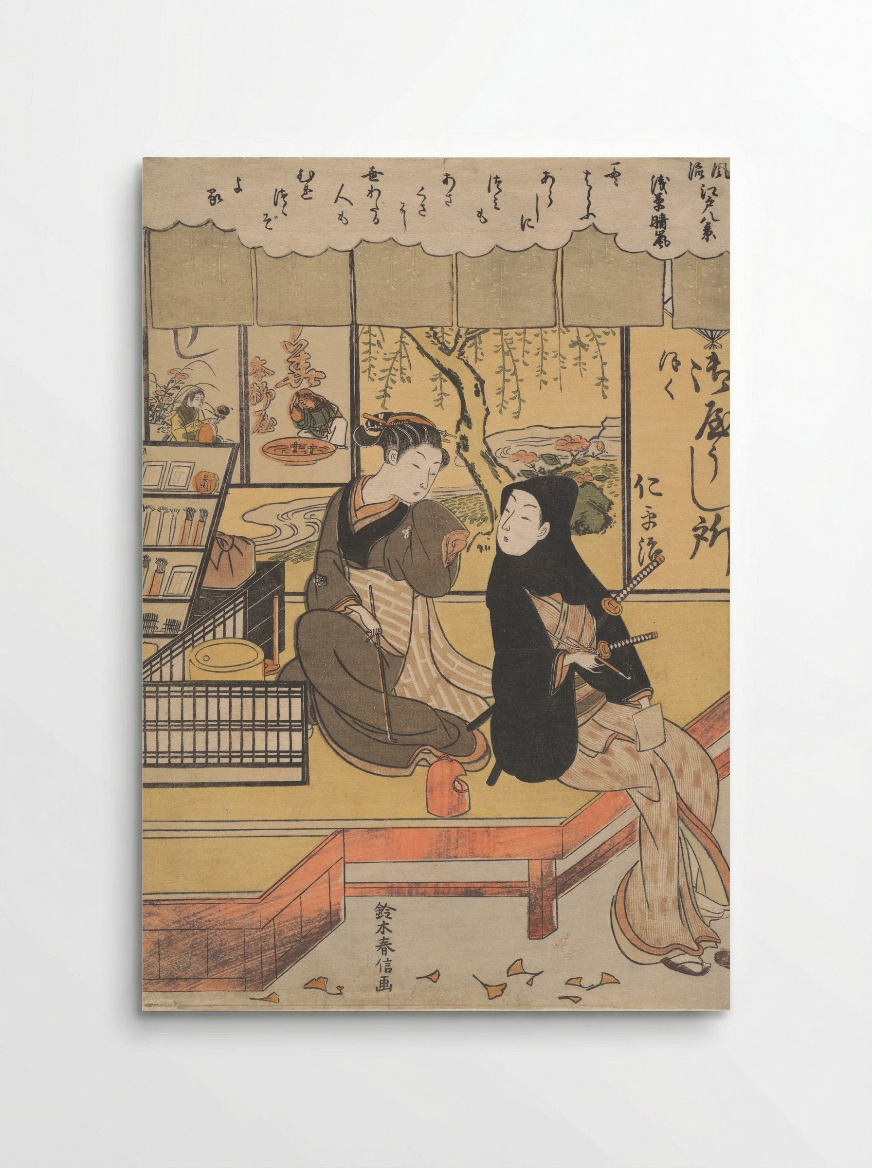 Asakusa Seiran - Suzuki Harunobu - Poster