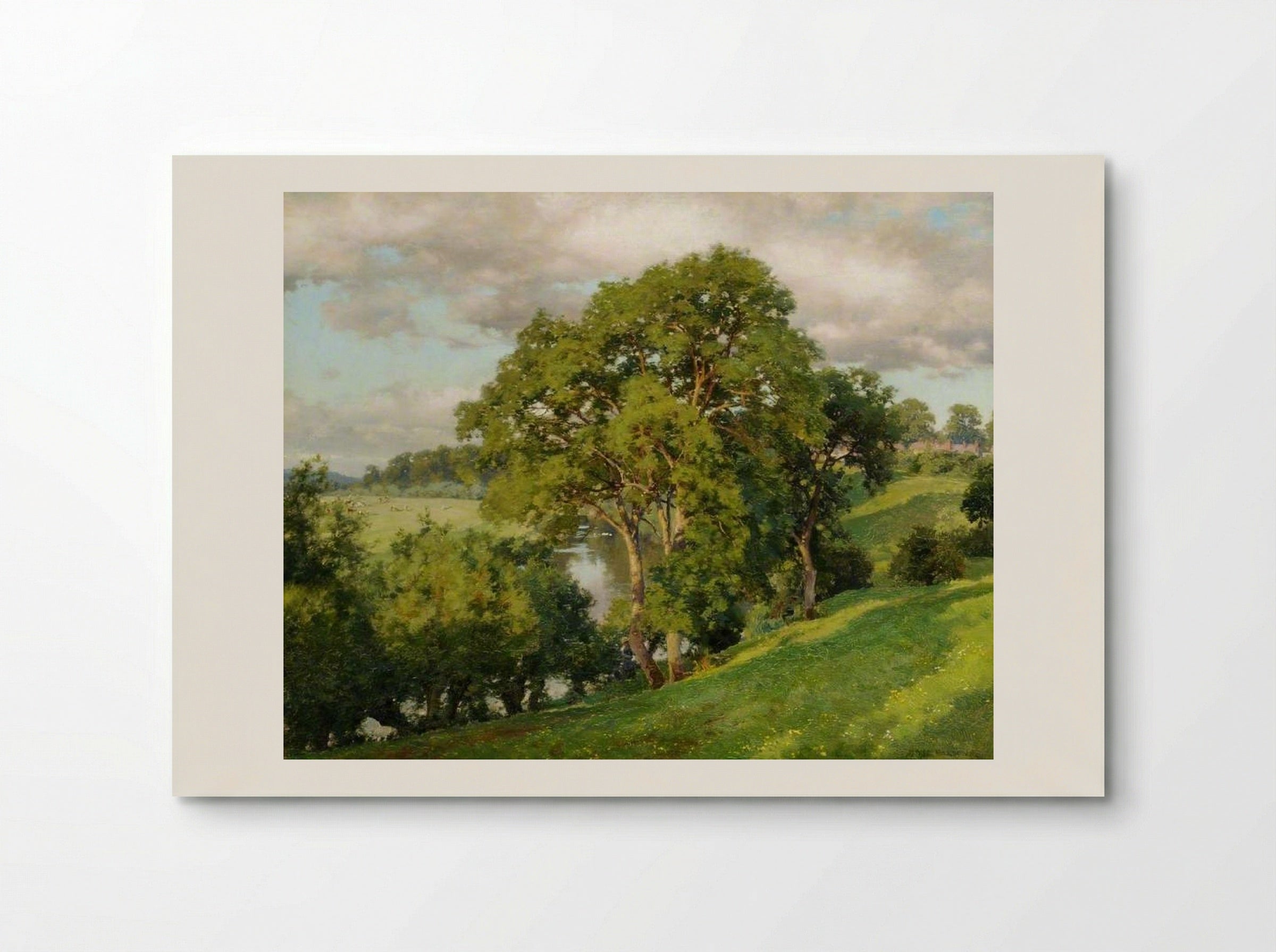 Ash Trees at Cropthorne, Worcestershire - Alfred Parsons - Poster