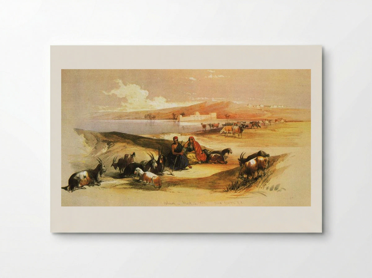 Ashdod - David Roberts - Poster
