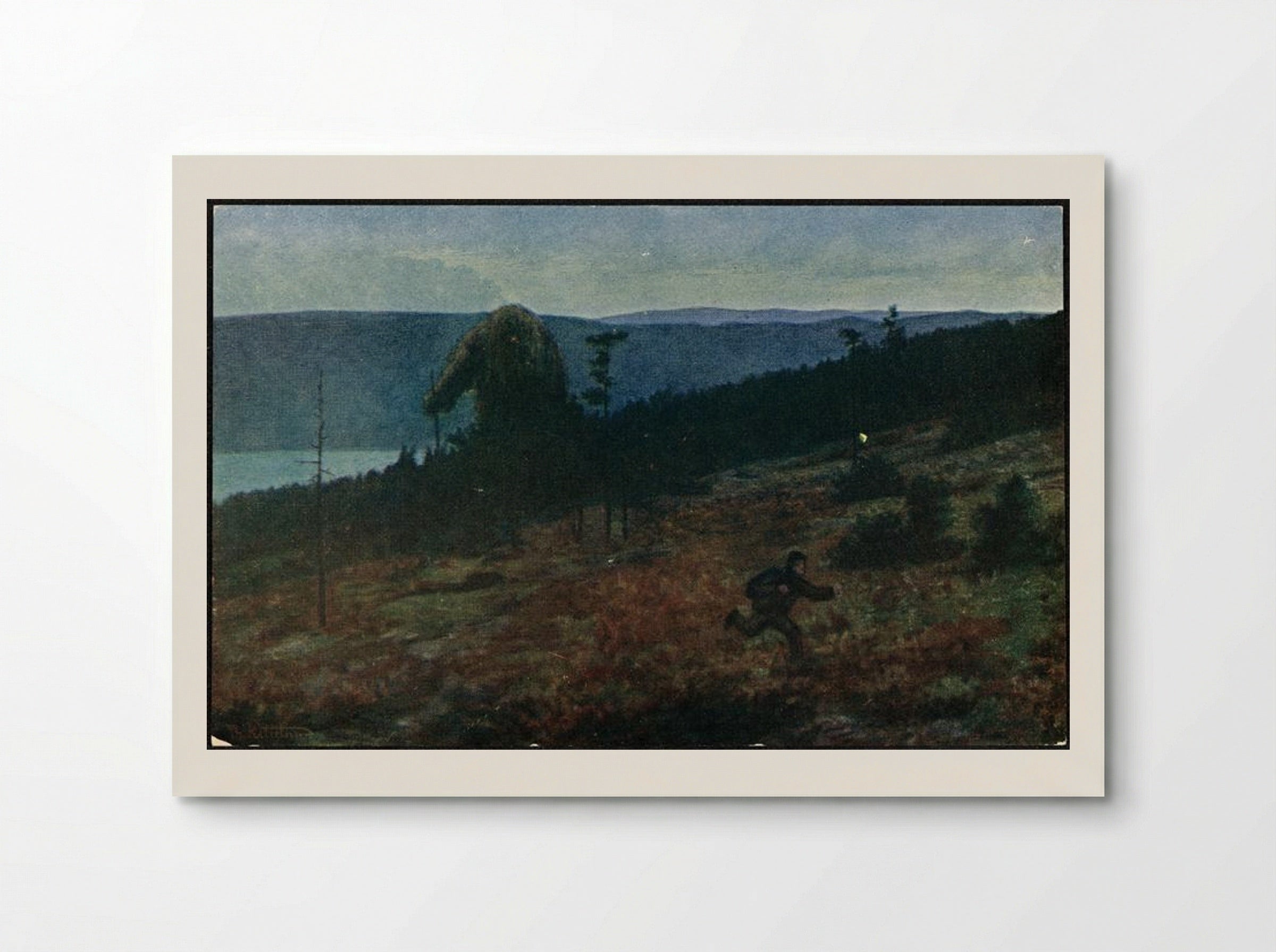 Askeladden og trollet (på flya) - Theodor Severin Kittelsen - Poster