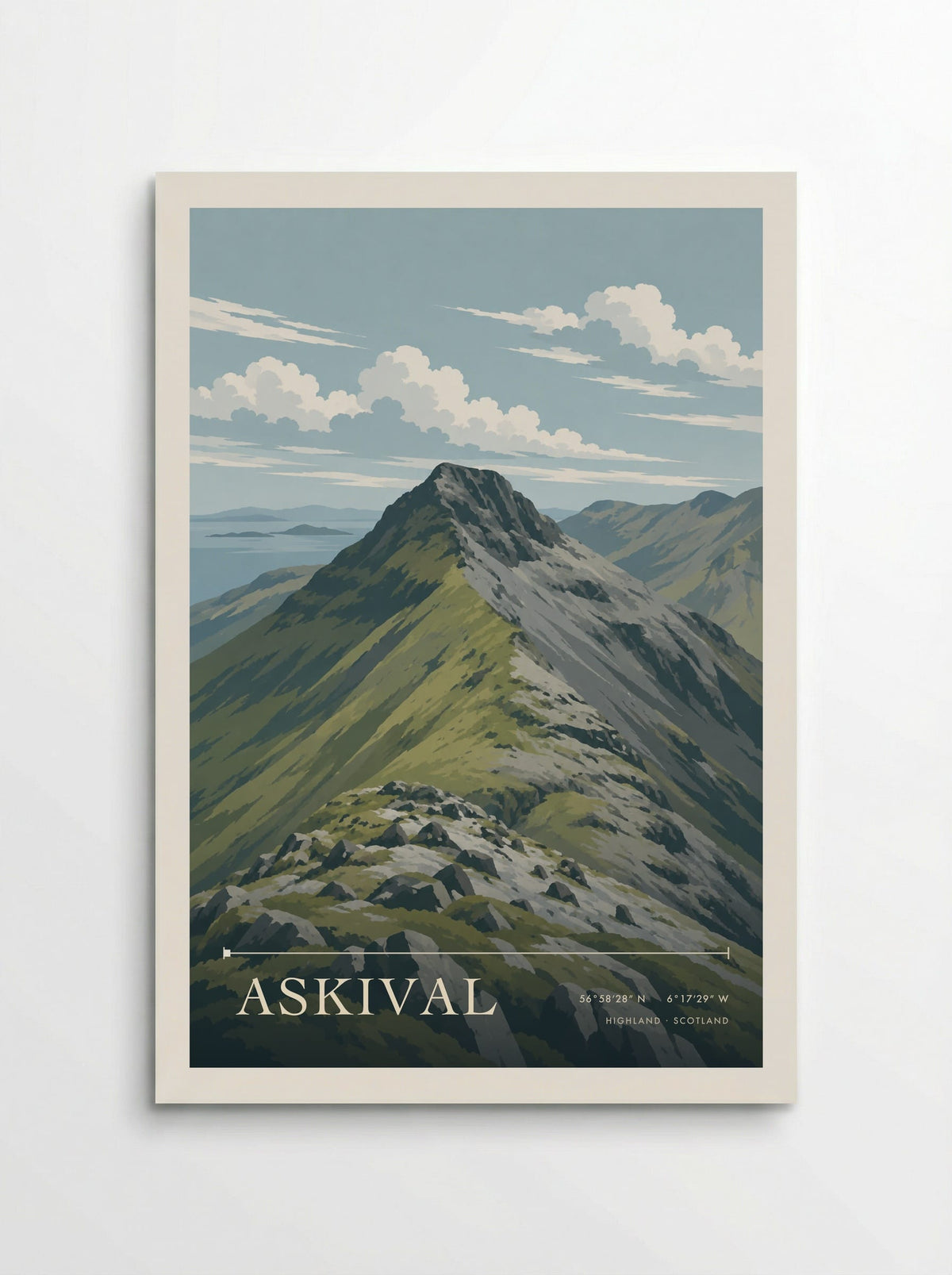 Askival, Highland | Travel Poster - Poster