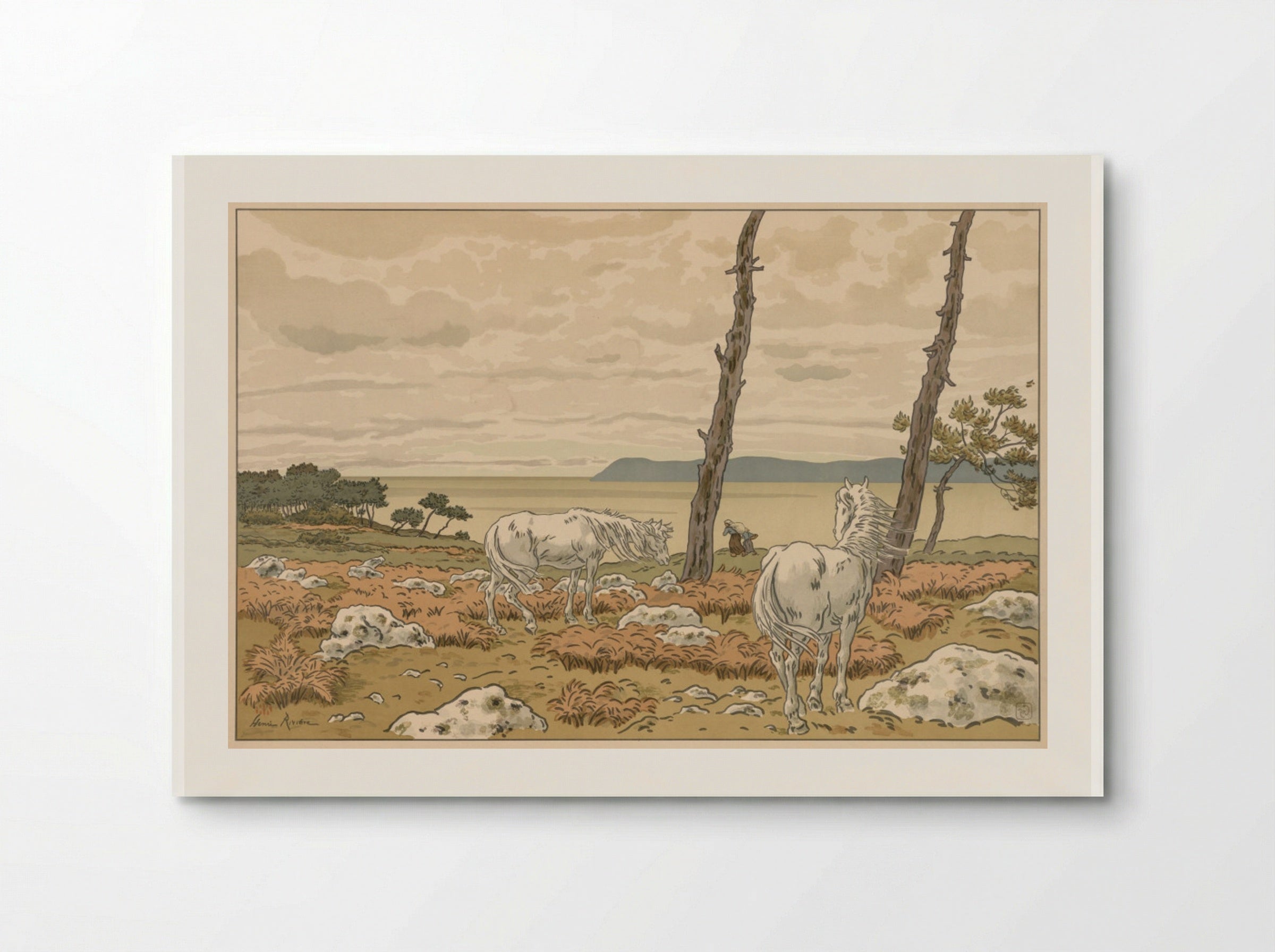 Aspects of Nature: The Bay - Henri Rivière - Poster