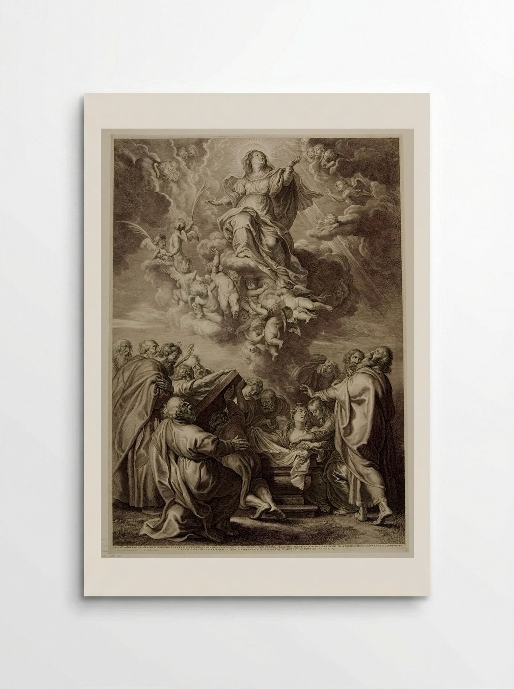 Assumption of the Virgin - Schelte Adamsz. Bolswert - Poster