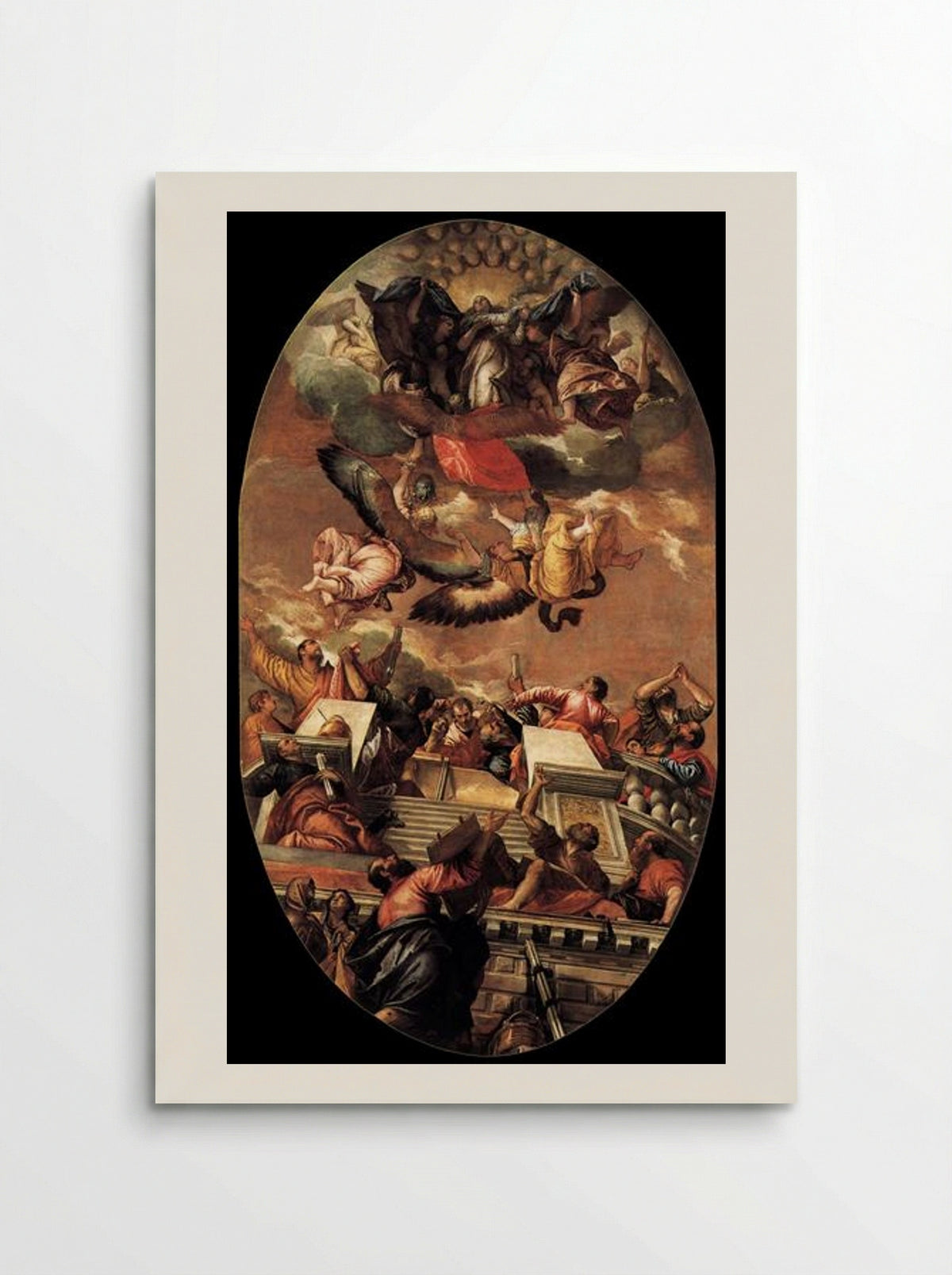 Assumption of the Virgin - Paolo Veronese - Poster