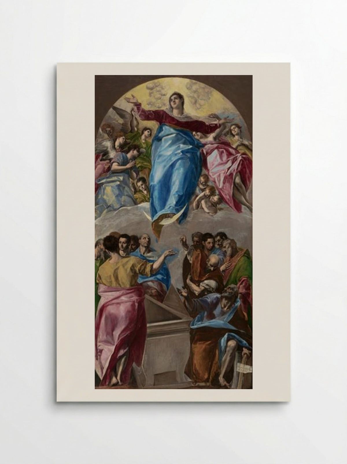 Assumption of the Virgin - El Greco - Poster