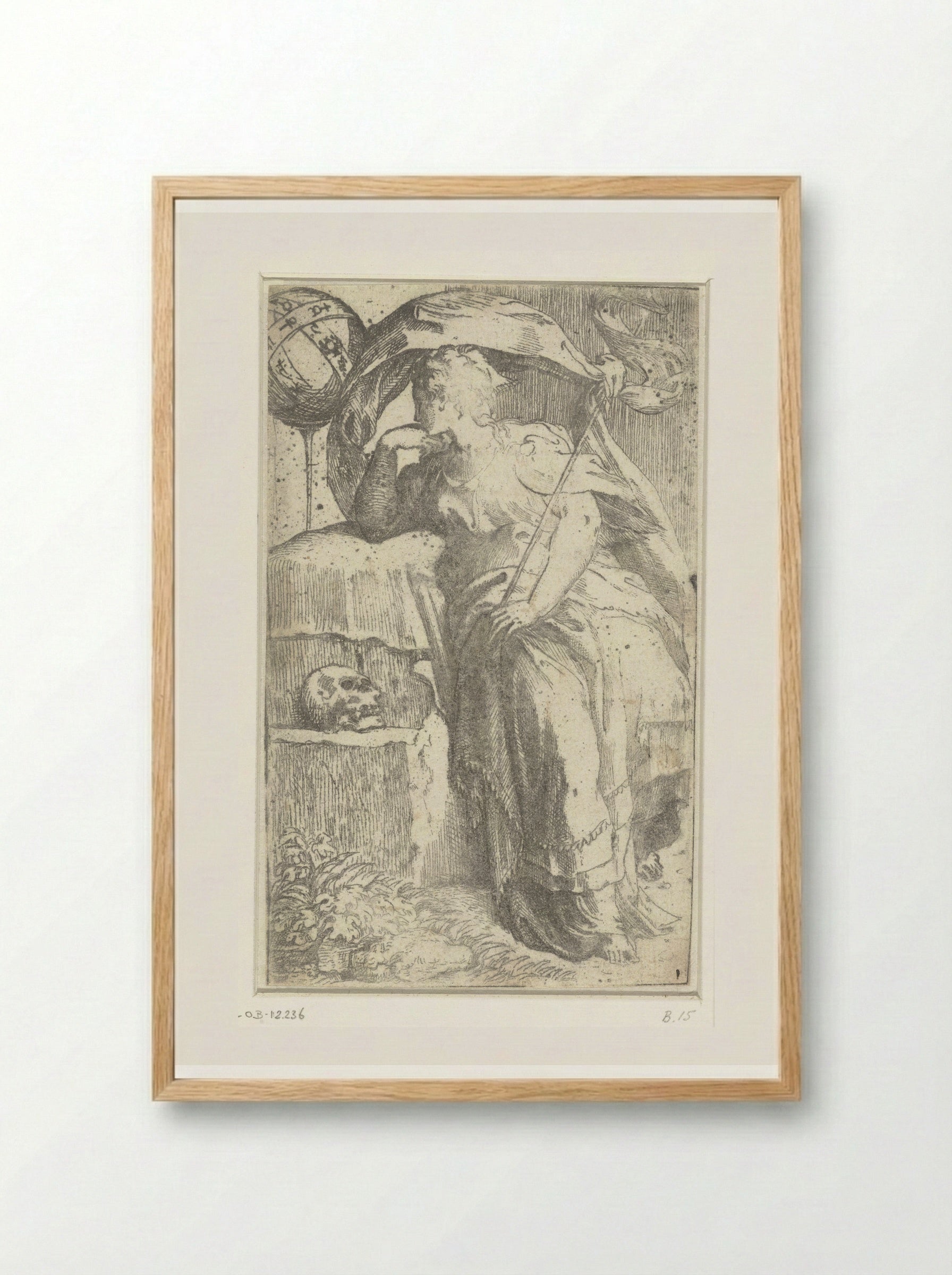 Astrology - Parmigianino - Framed Print Wood