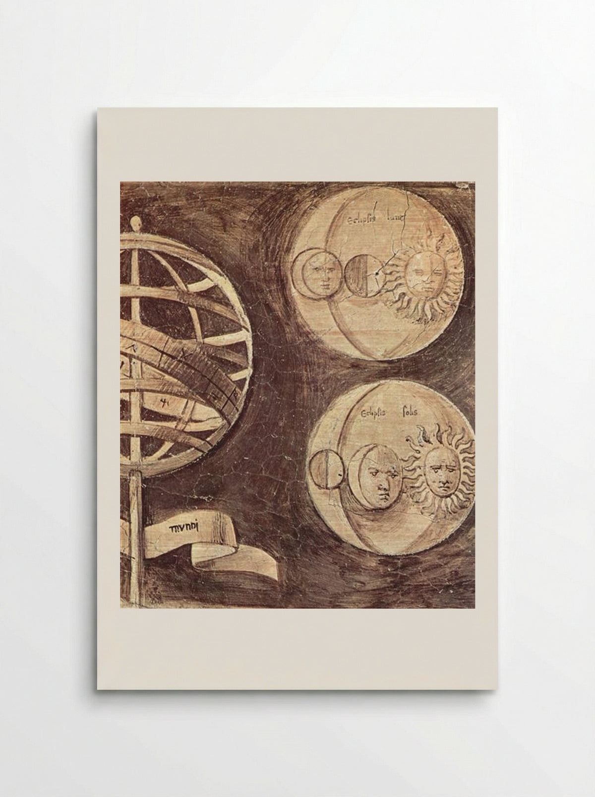 Astronomical Diagrams - Giorgione - Poster