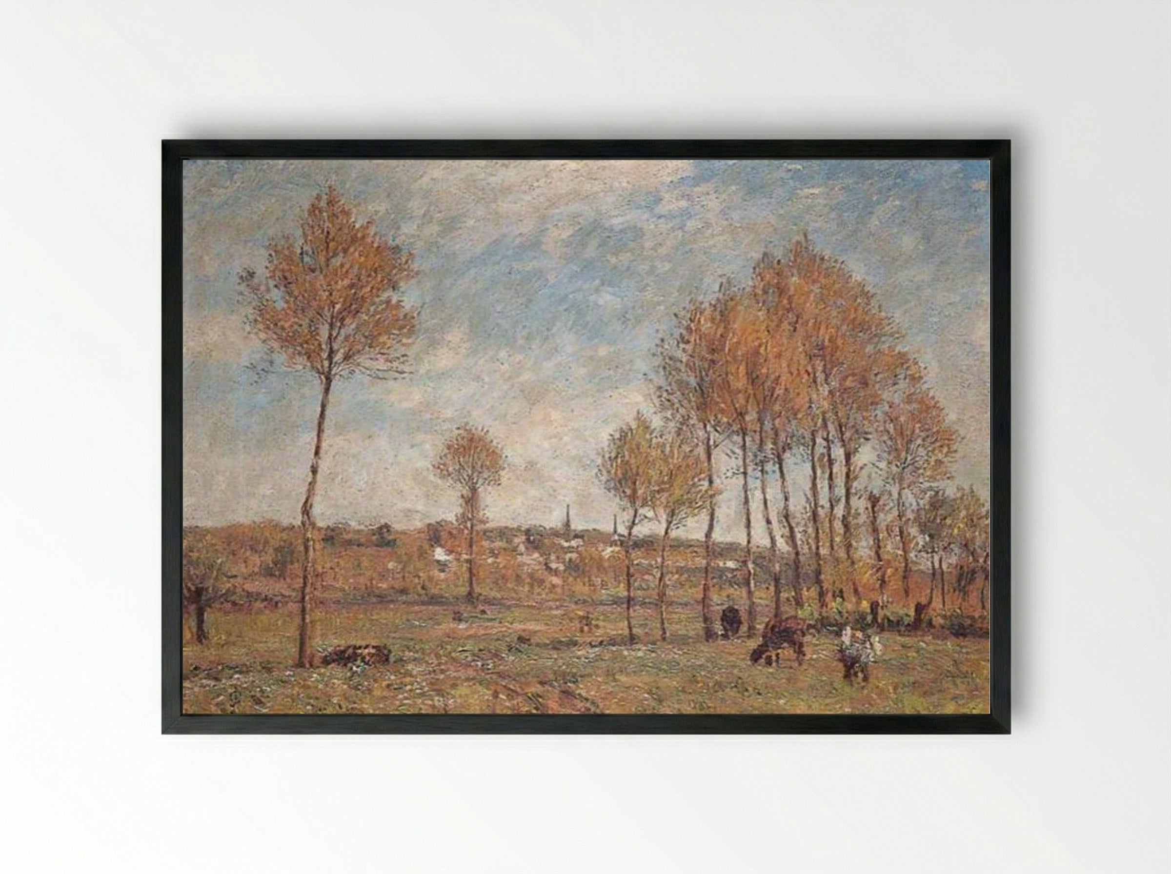 At Montreuil, France - James Charles - Framed Print Black