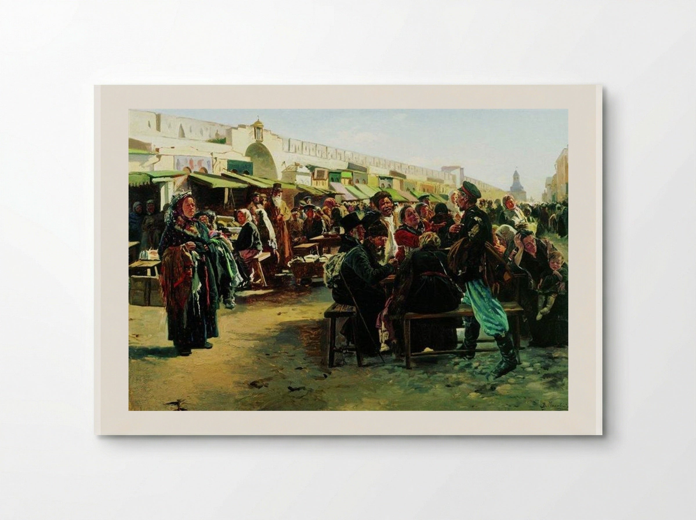 At Noon - Vladimir Makovsky - Poster
