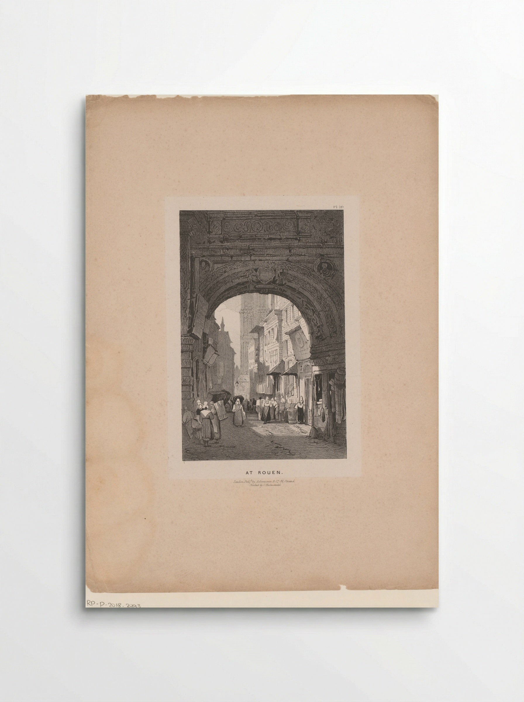 At Rouen - Samuel Prout - Poster