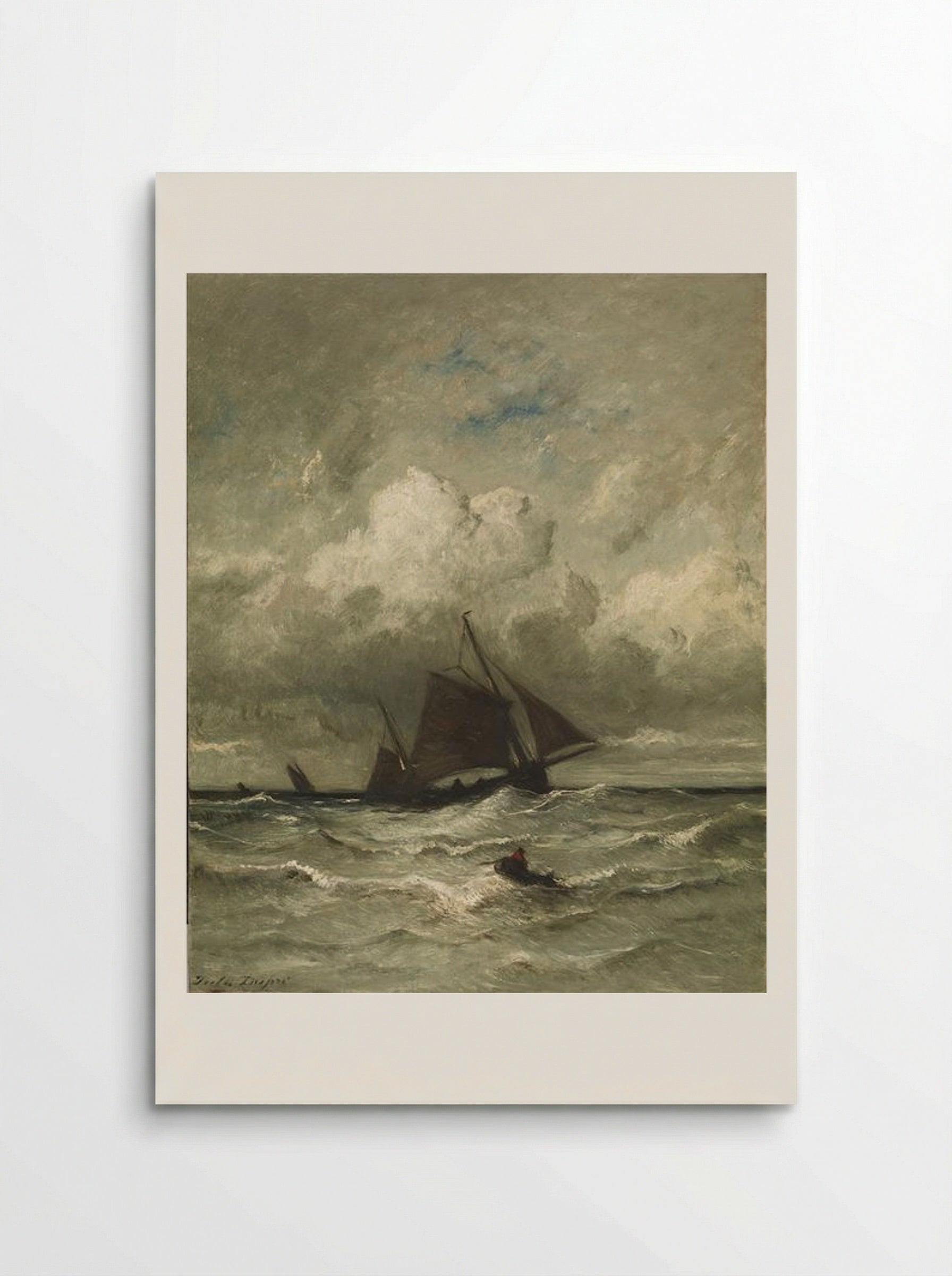 At Sea - Jules Dupré - Poster