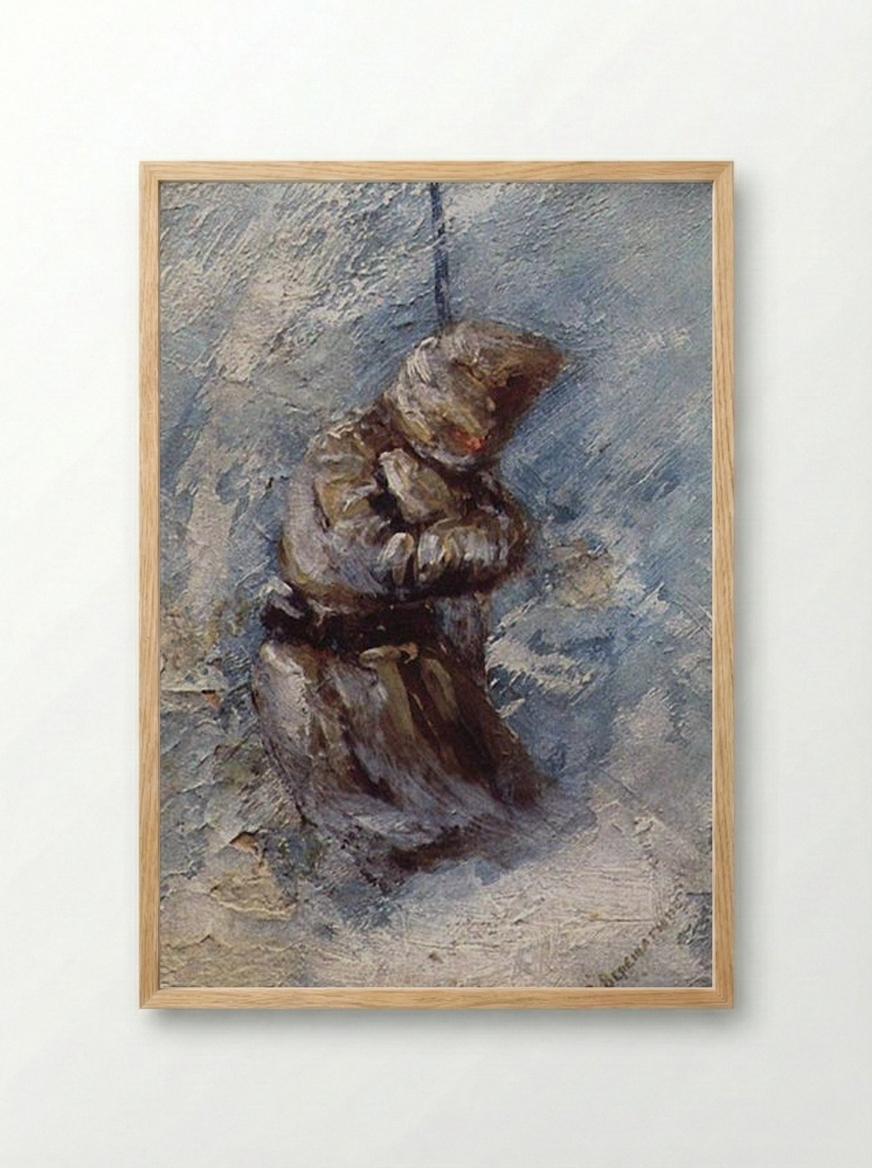At Shipka All Is Quiet - Vasily Vereshchagin - Framed Print Wood