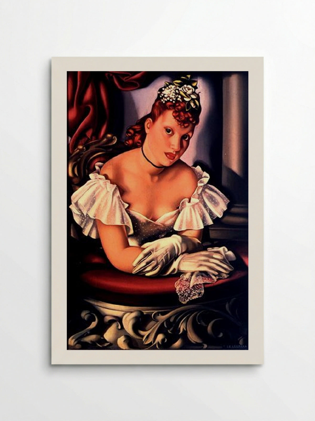 At the Opera - Tamara de Lempicka - Poster