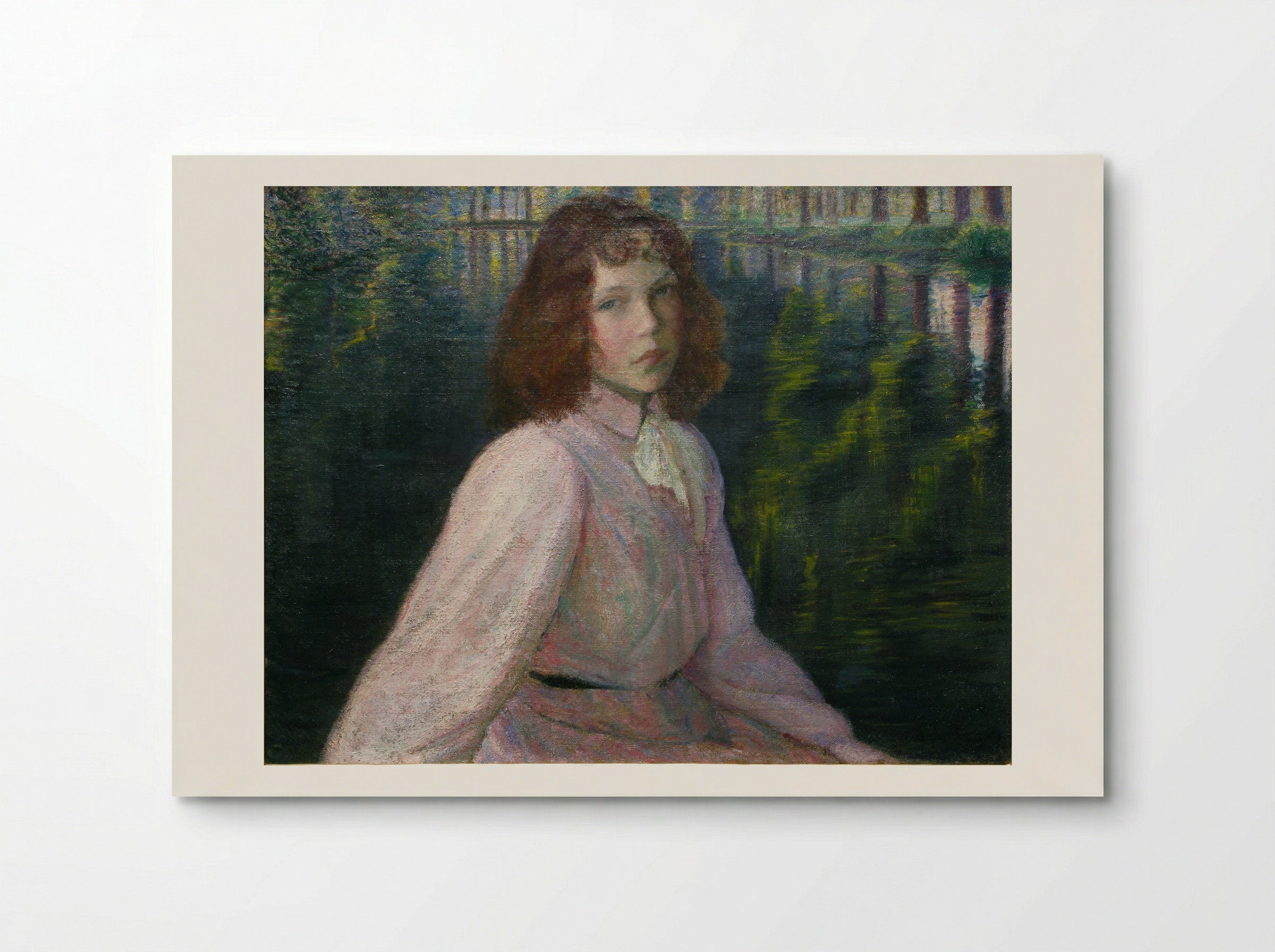 At the River's Head - Lilla Cabot Perry - Poster