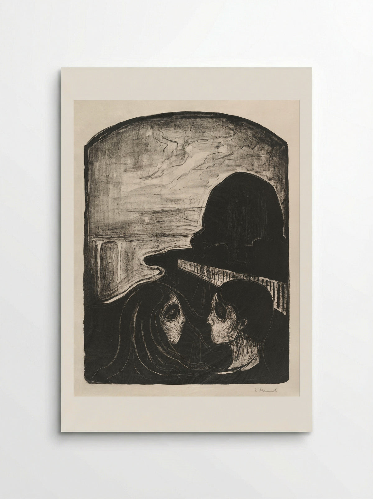 Attraction I - Edvard Munch - Poster