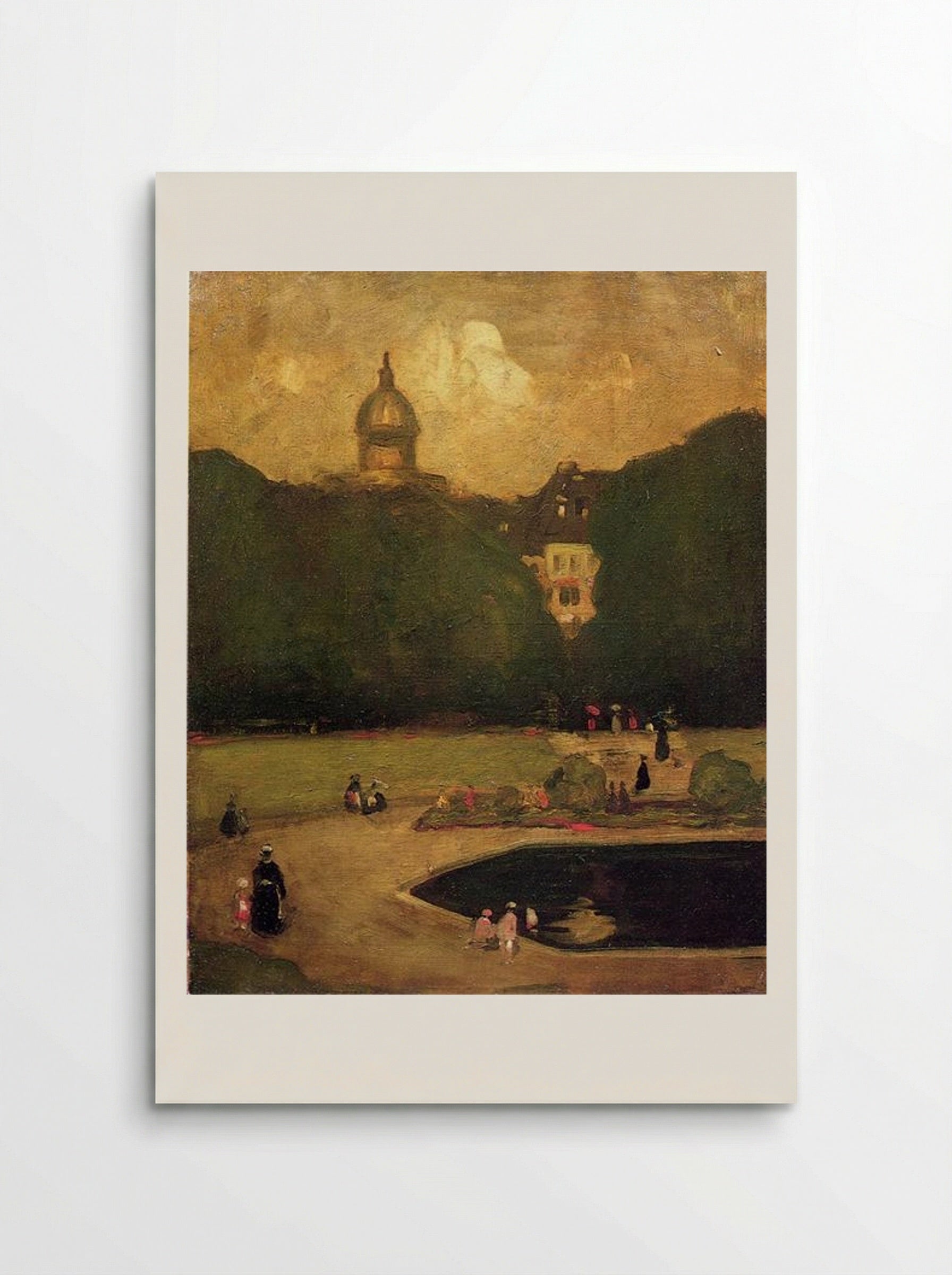 Au Jardin du Luxembourg - Robert Henri - Poster