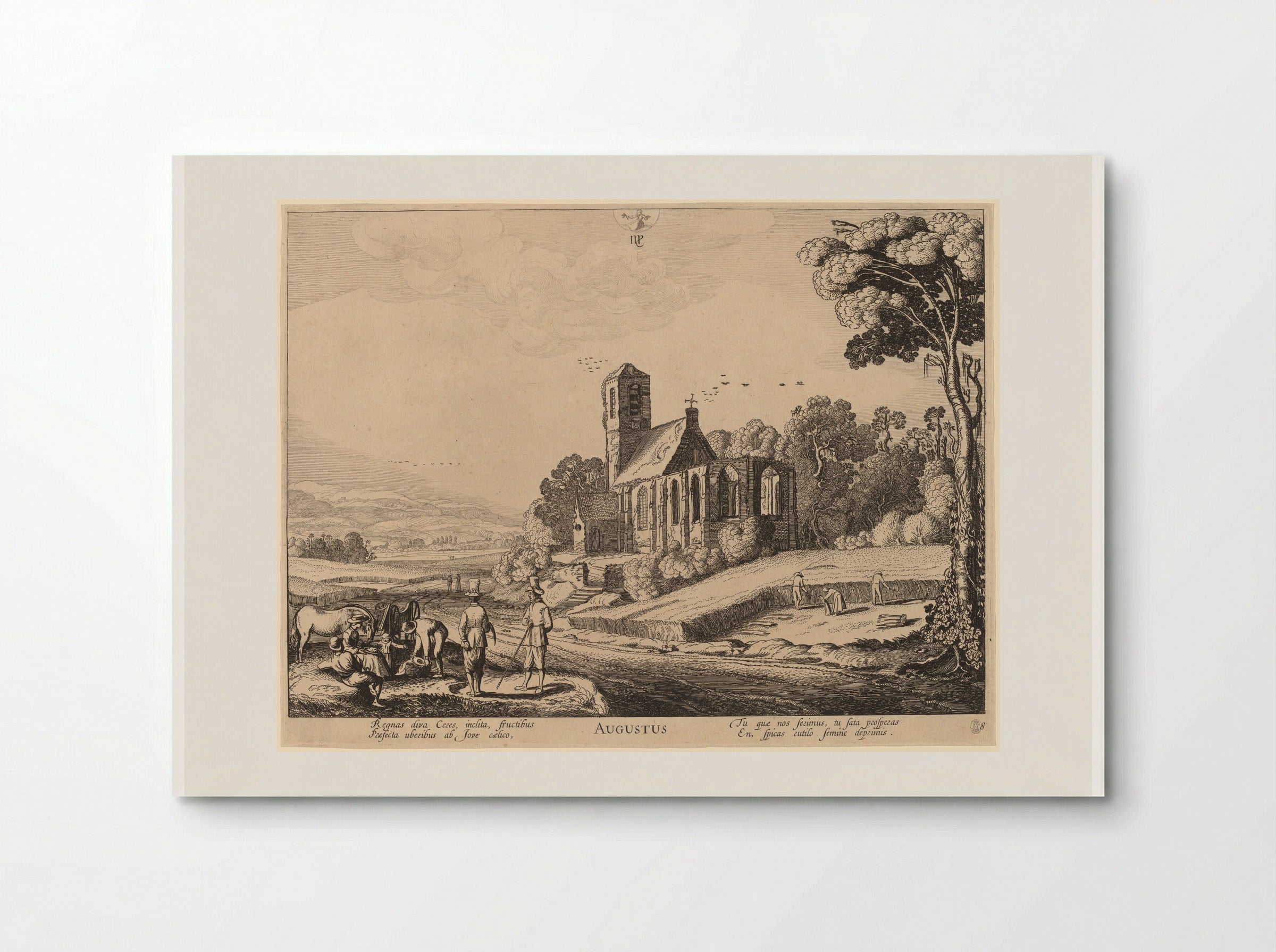 August - Jan van de Velde II - Poster