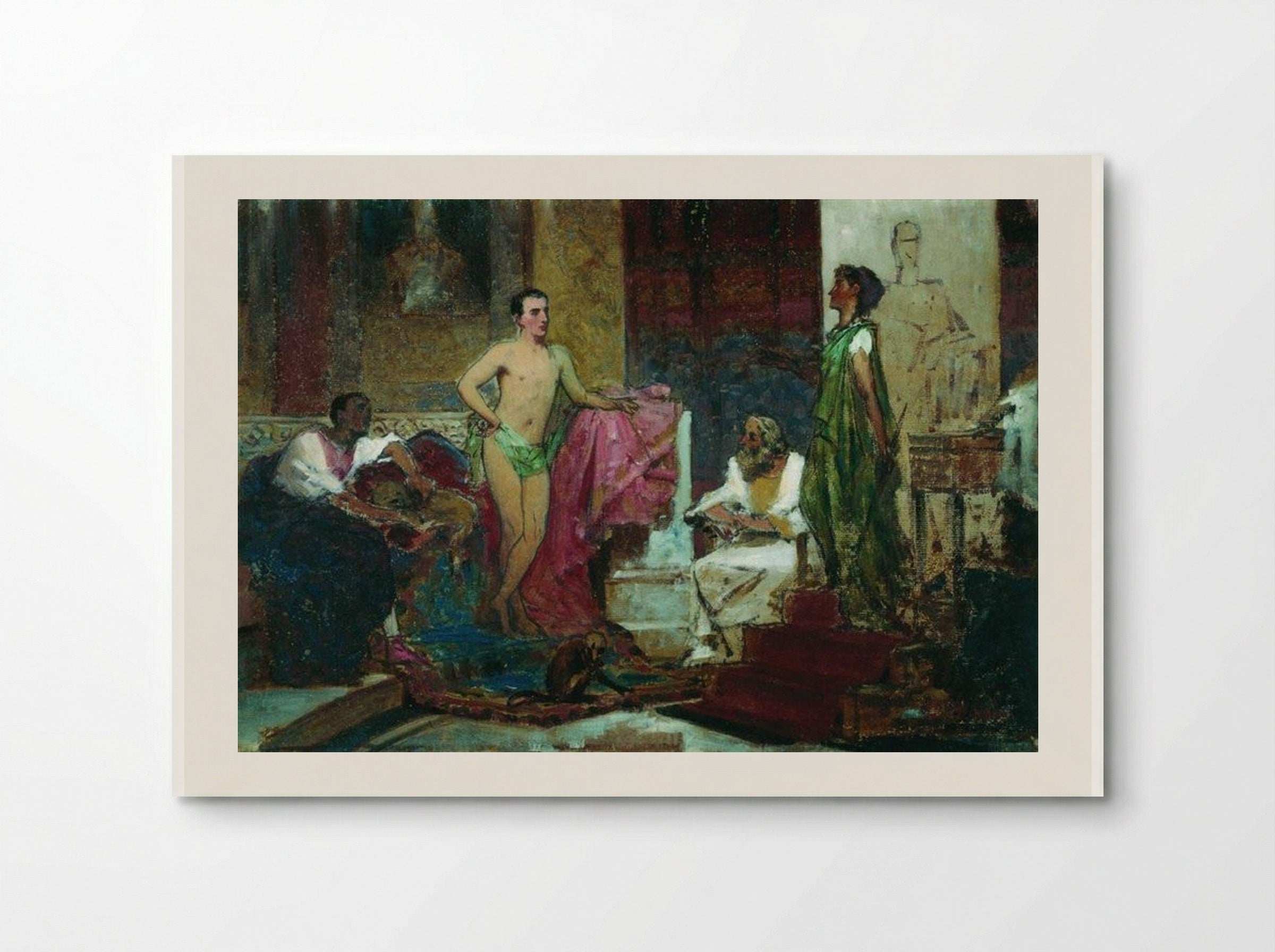 Augustus with Family - Fyodor Bronnikov - Poster