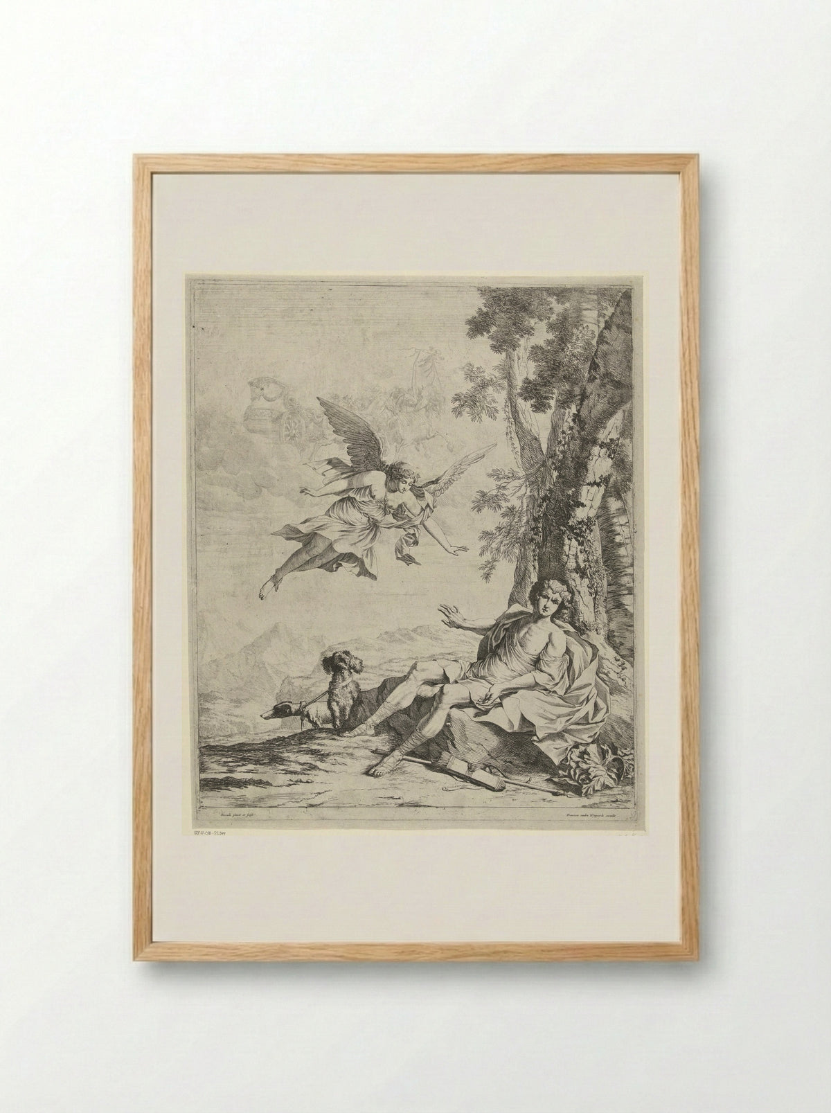 Aurora and Cephalus - Nicolaes van Helt Stockade - Framed Print Wood