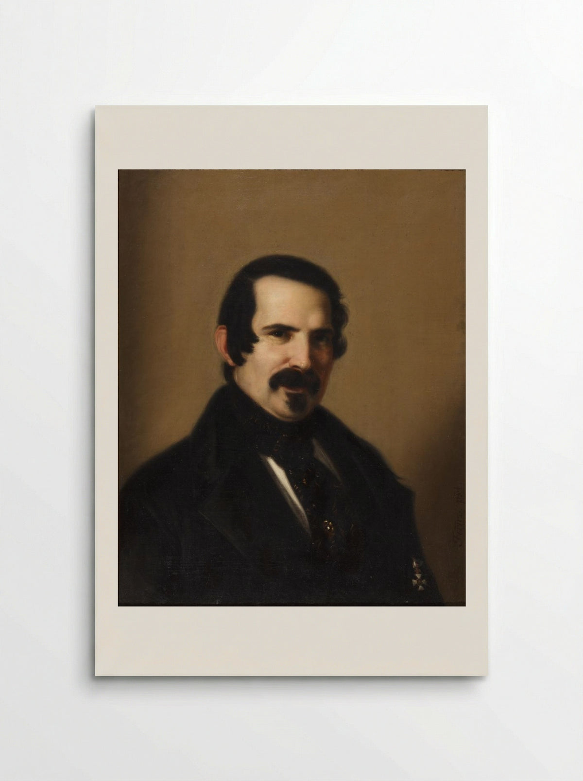 Autorretrato - Joaquin Manuel Fernandez Cruzado - Poster