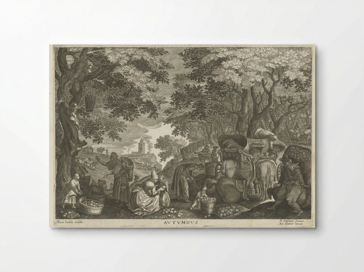 Autumn (Herfst) - Aegidius Sadeler (II) - Poster