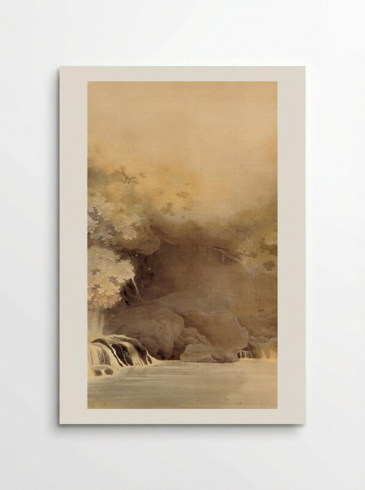 Autumn Landscape with Coloured Leaves - Hishida Shunso - Poster