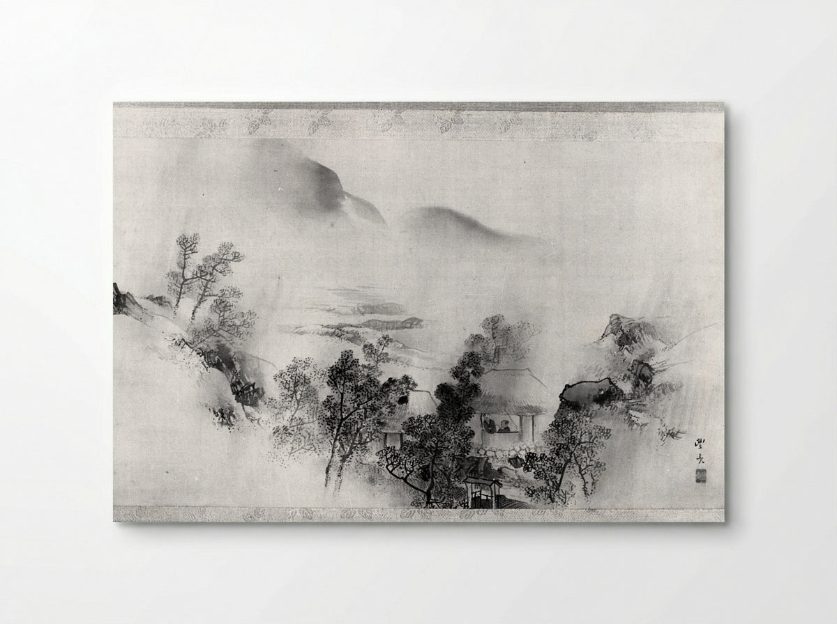 Autumn Landscape - Okamoto Toyohiko - Poster
