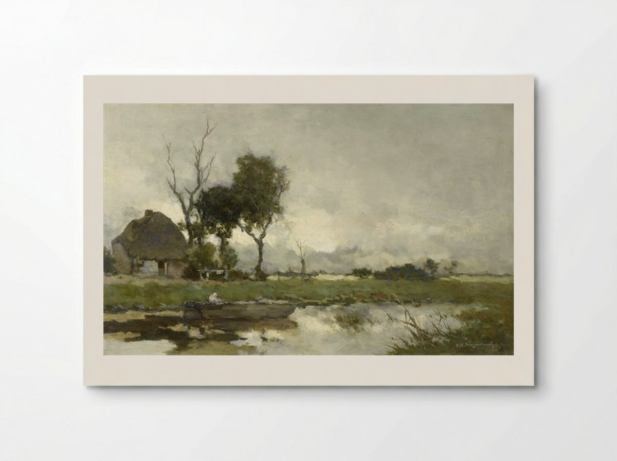Autumn Landscape - Johan Hendrik Weissenbruch - Poster